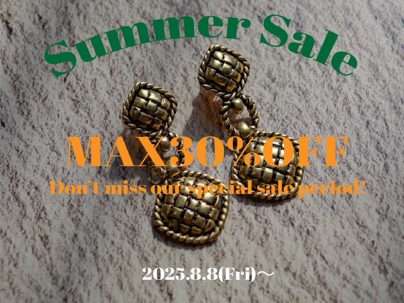 Summer Sale -MAX30%OFF-