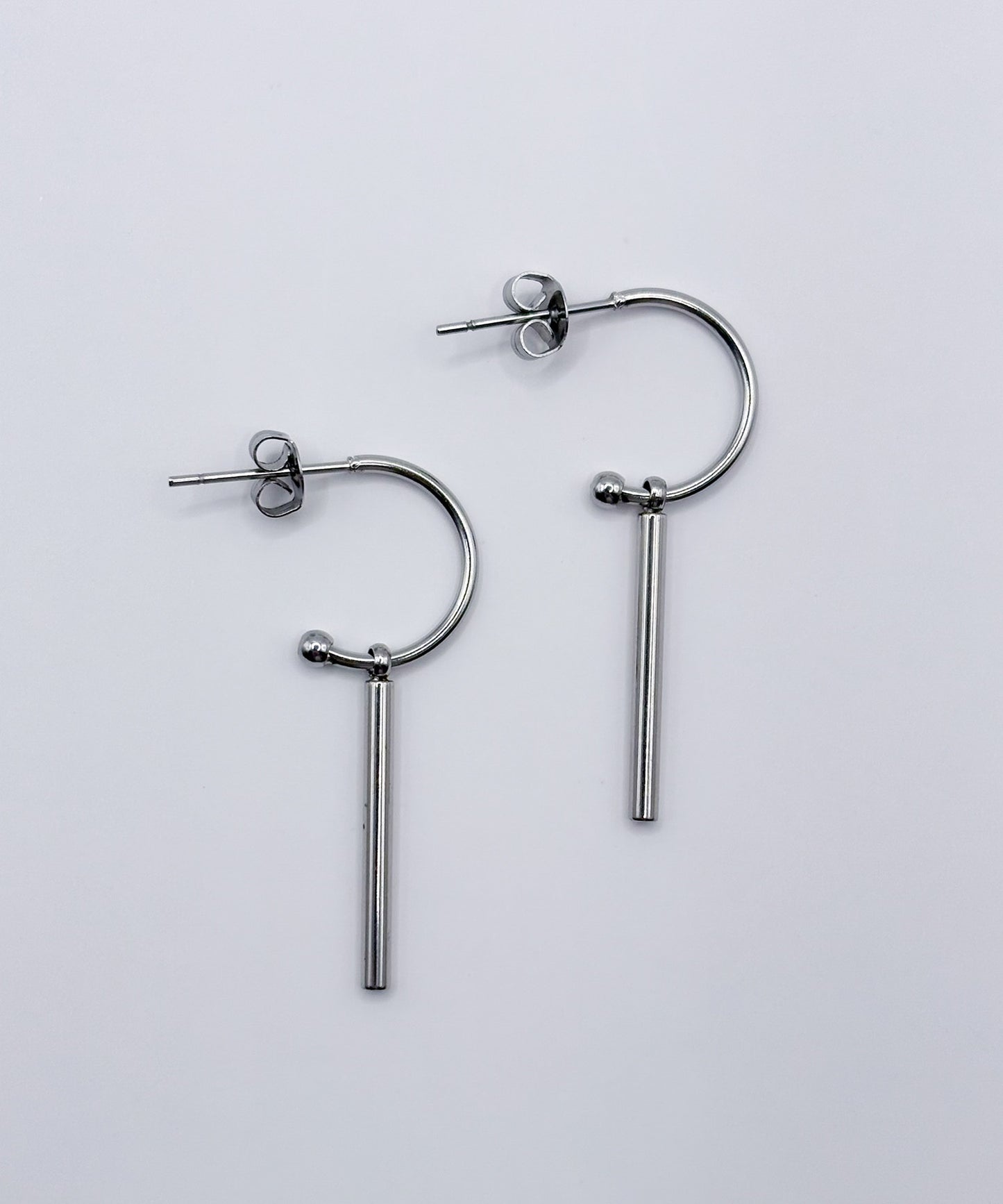 スウェイスティックピアス【Silver】