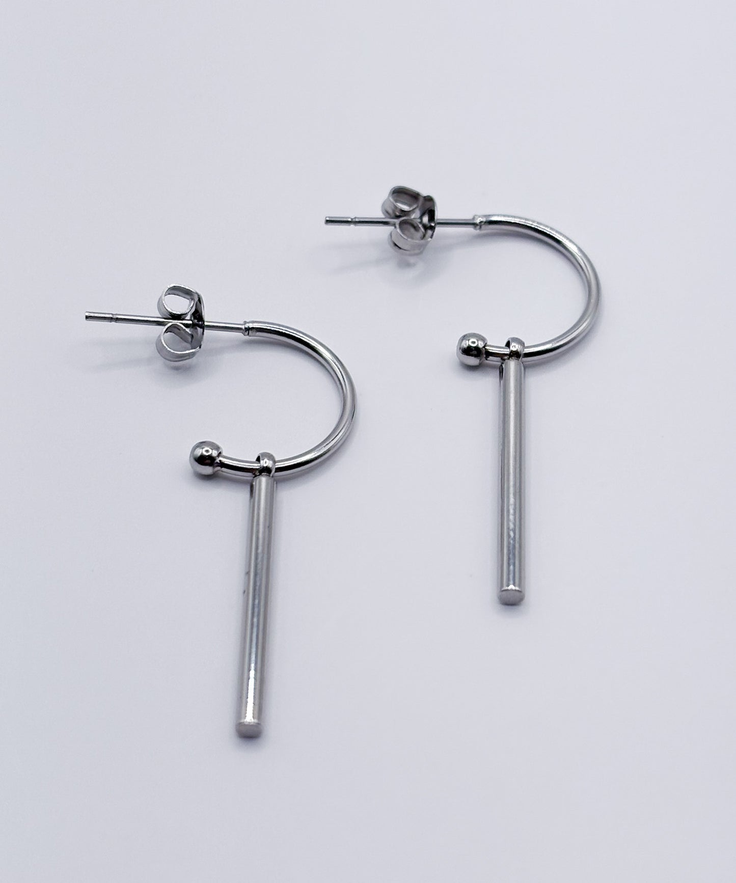 スウェイスティックピアス【Silver】