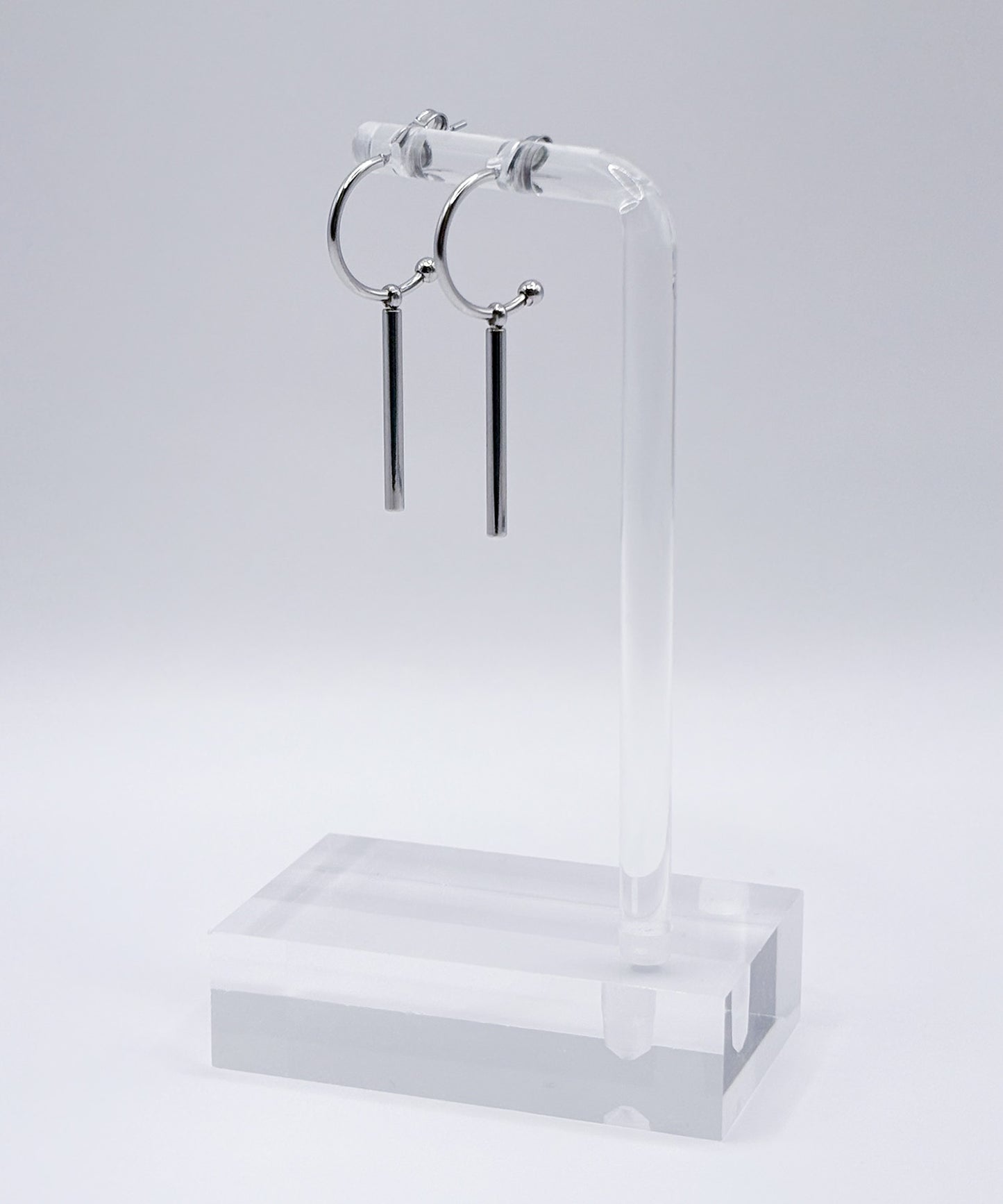 スウェイスティックピアス【Silver】