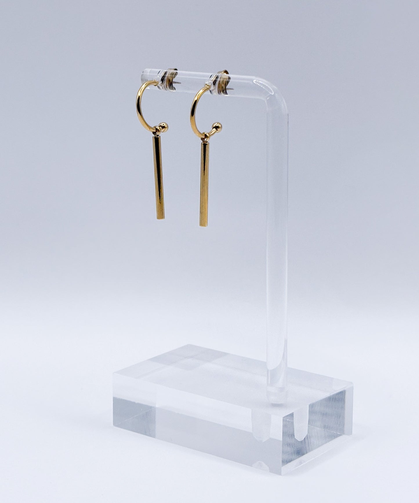 スウェイスティックピアス【Gold】