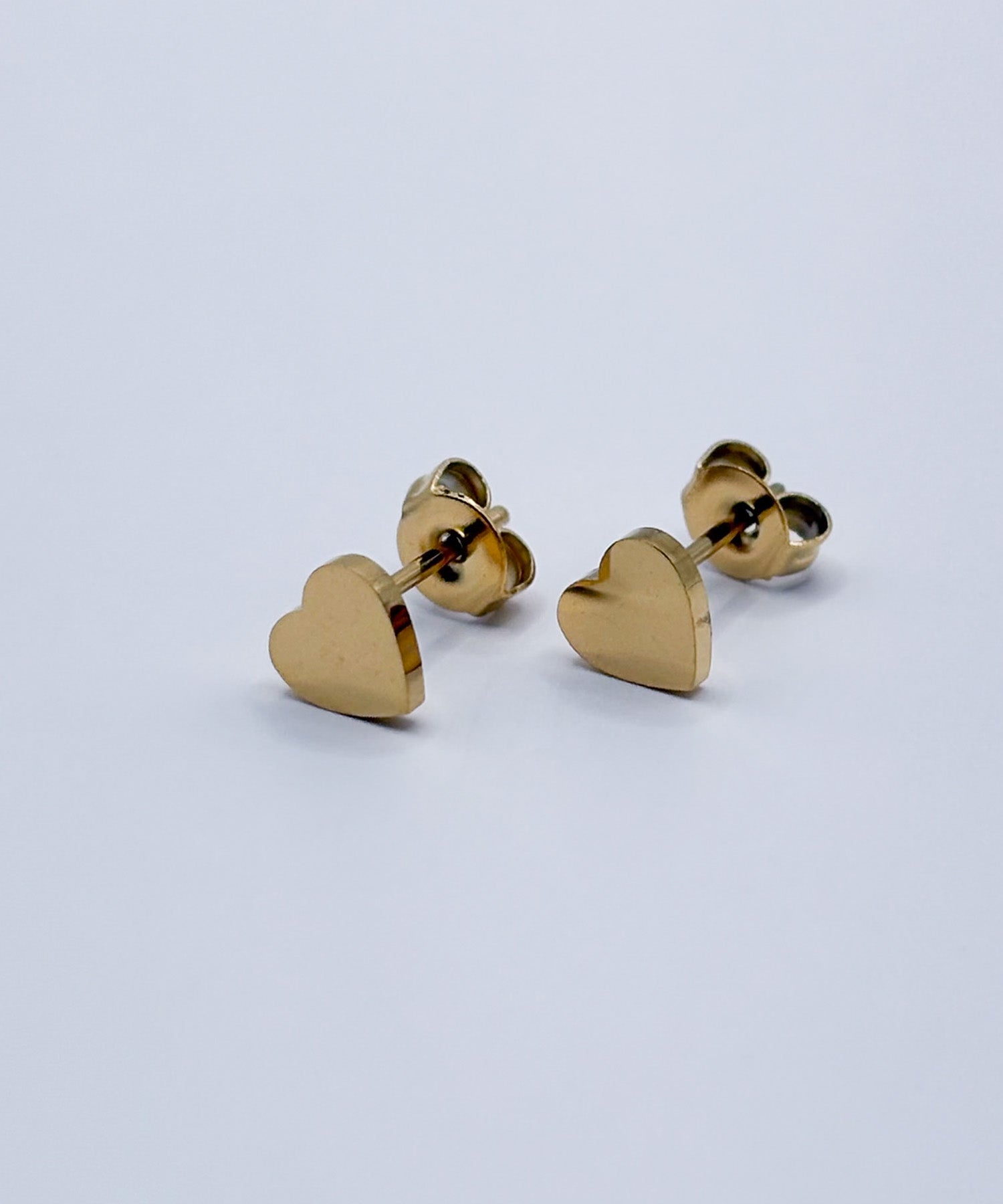 ポイントハートプチピアス【Gold】 | tok