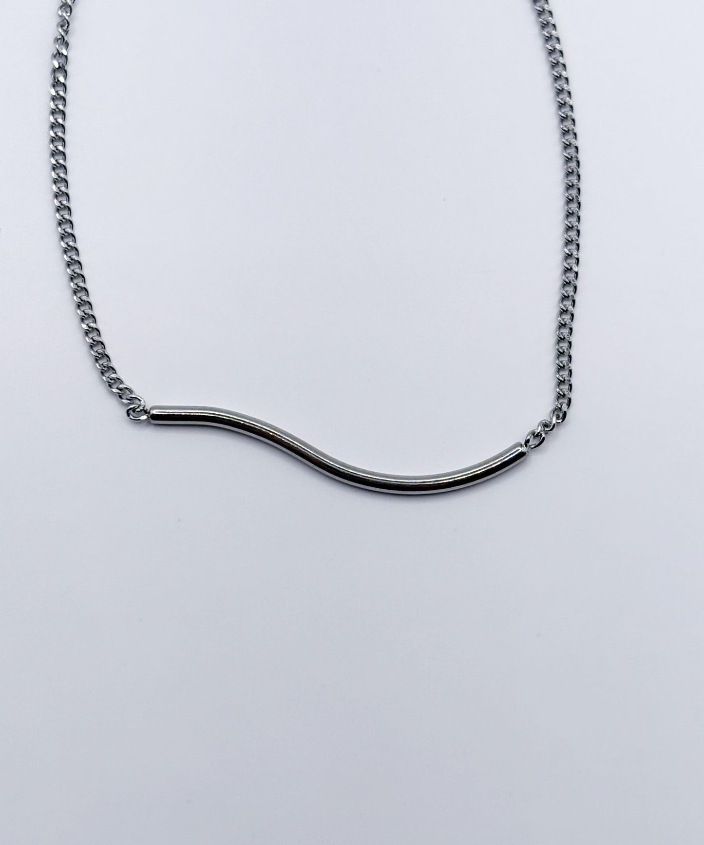 ウェーブモチーフブレスレット【Silver】