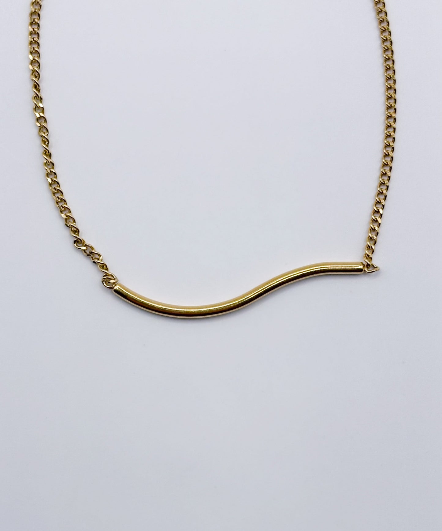 ウェーブモチーフブレスレット【Gold】