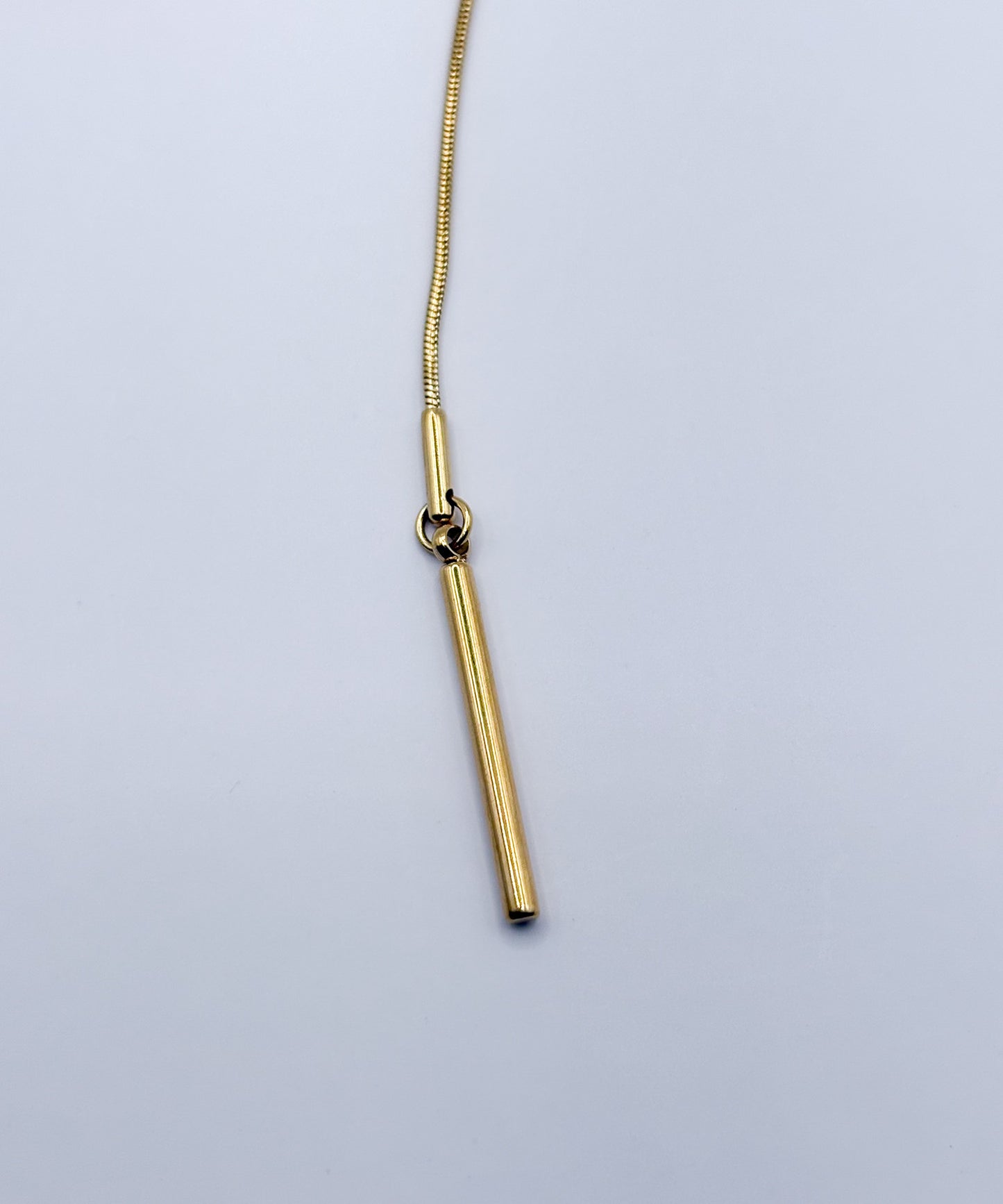 2パターンドッキングY字ネックレス【Gold】