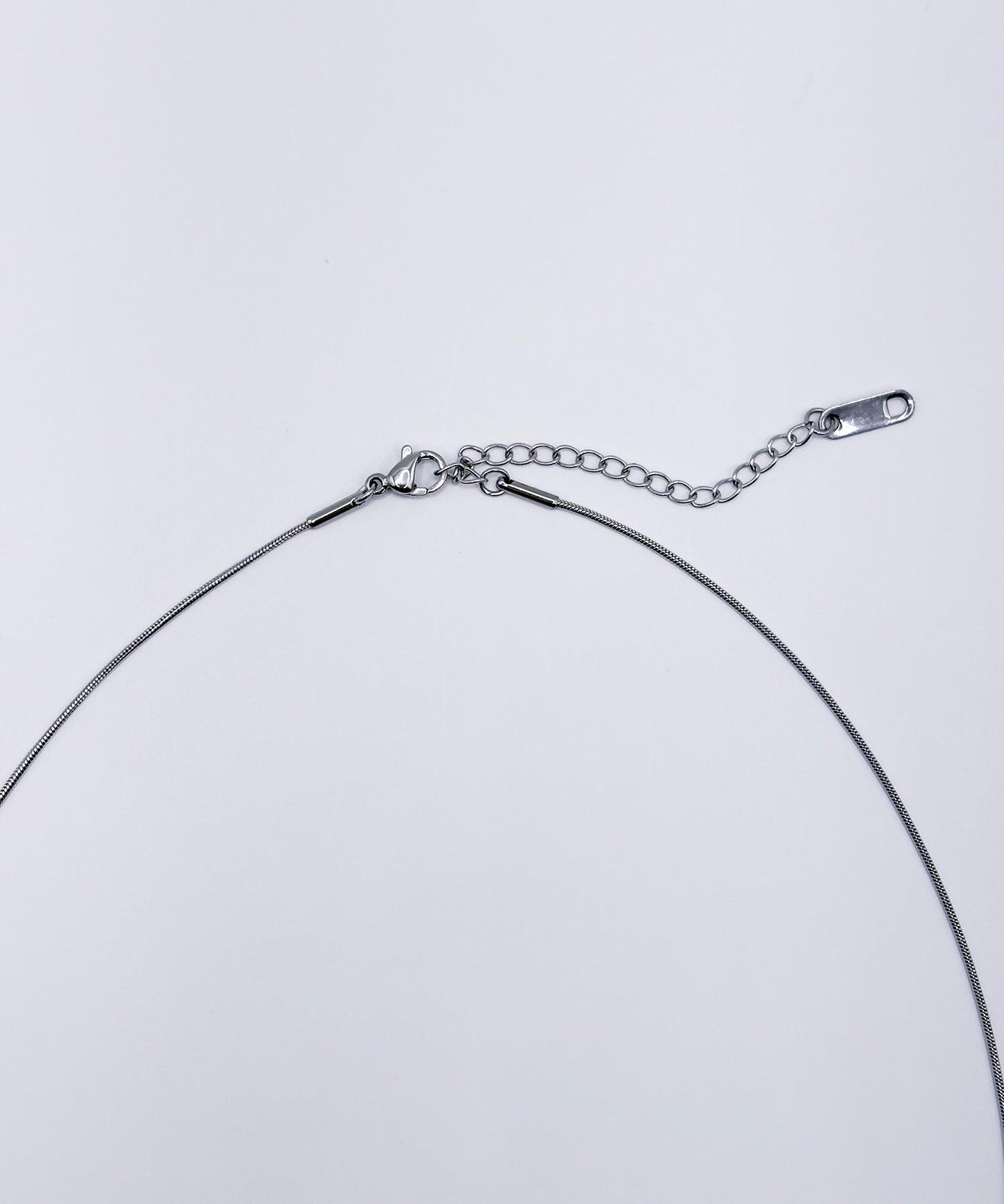 ディストーテッドコインネックレス【Silver】