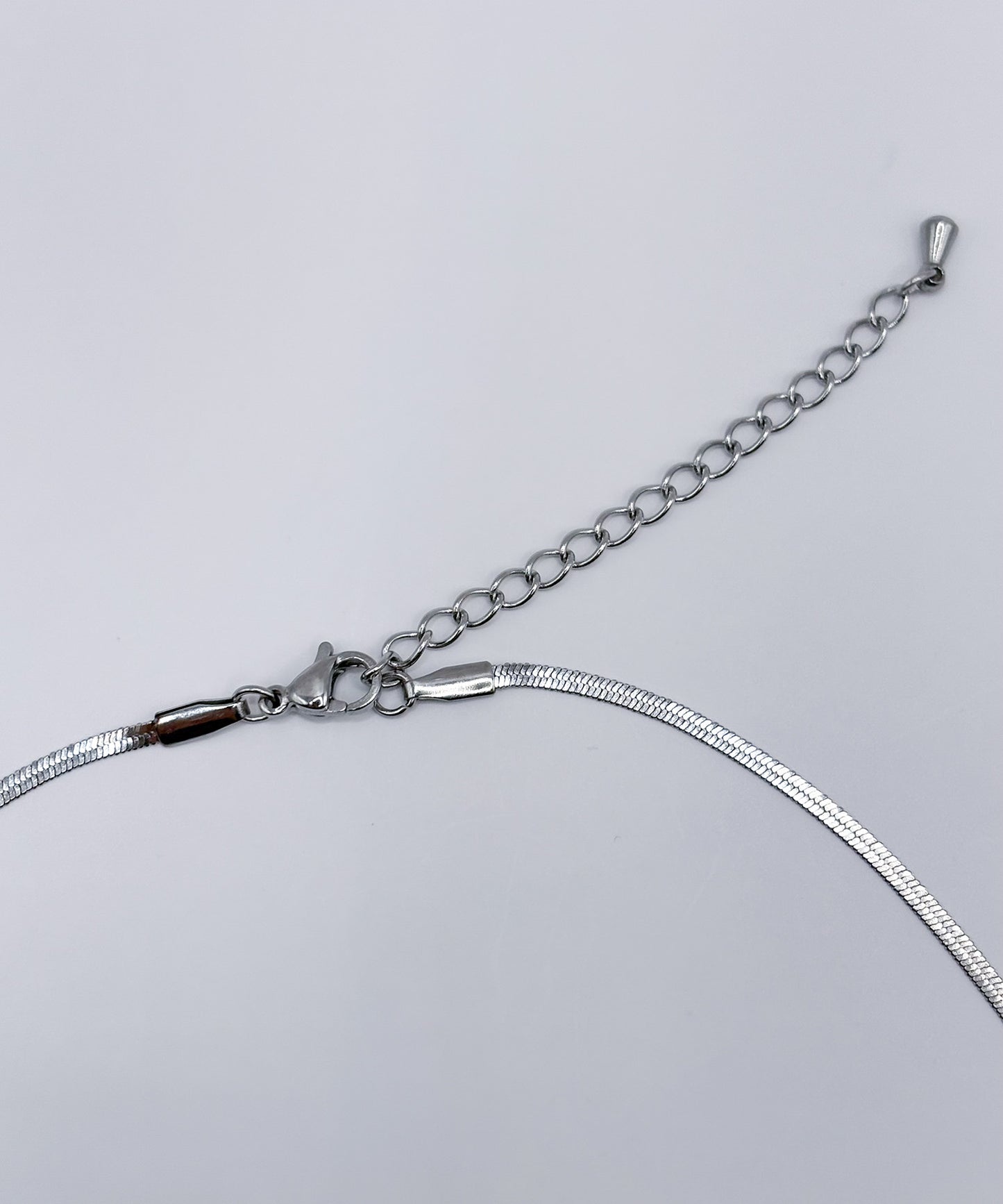 ベーシックスネークチェーンネックレス【Silver】