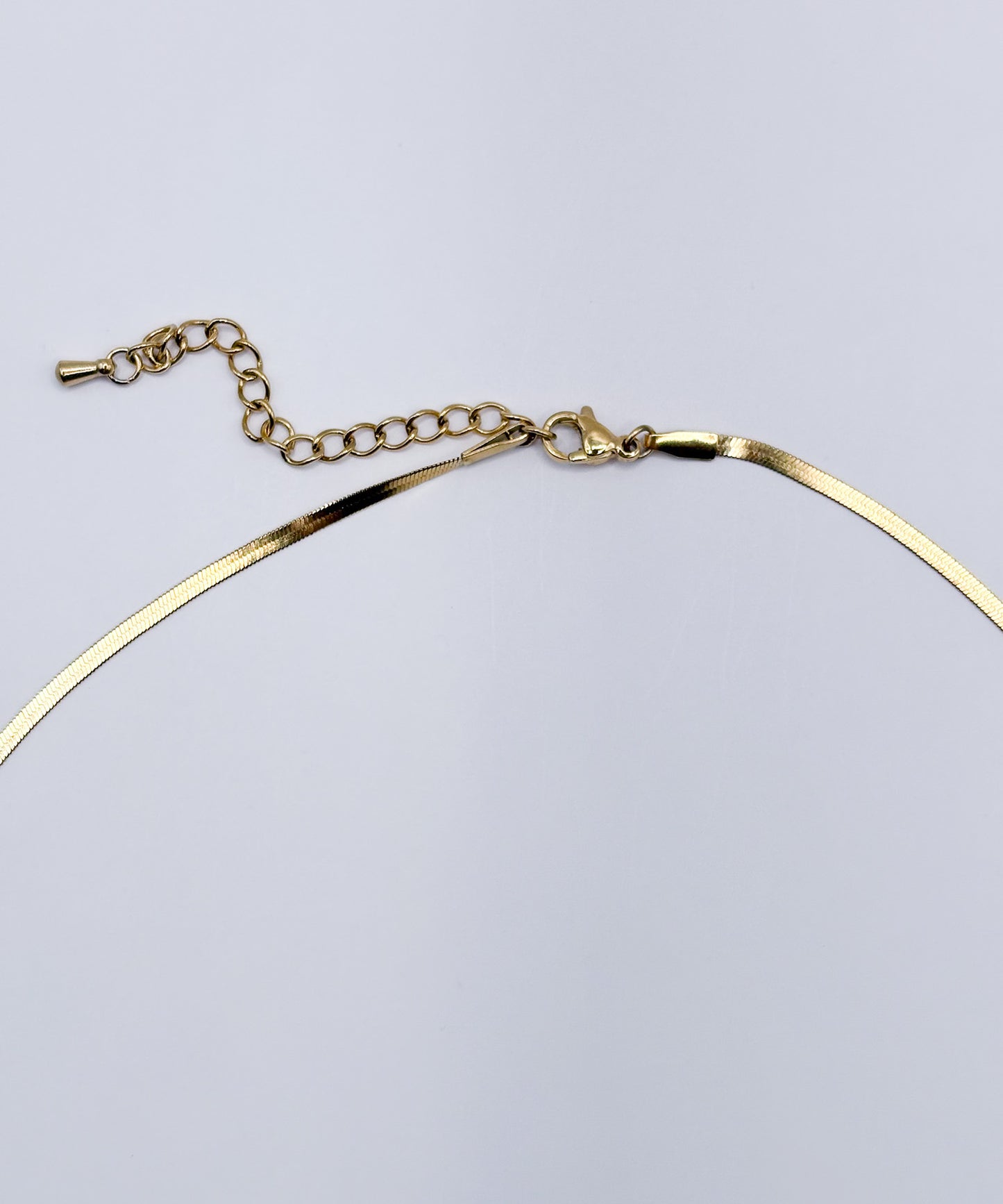 ベーシックスネークチェーンネックレス【Gold】