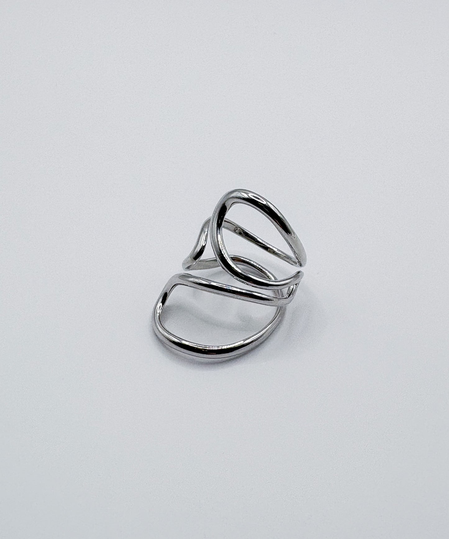 3カーブエンブレイシングリング【Silver】