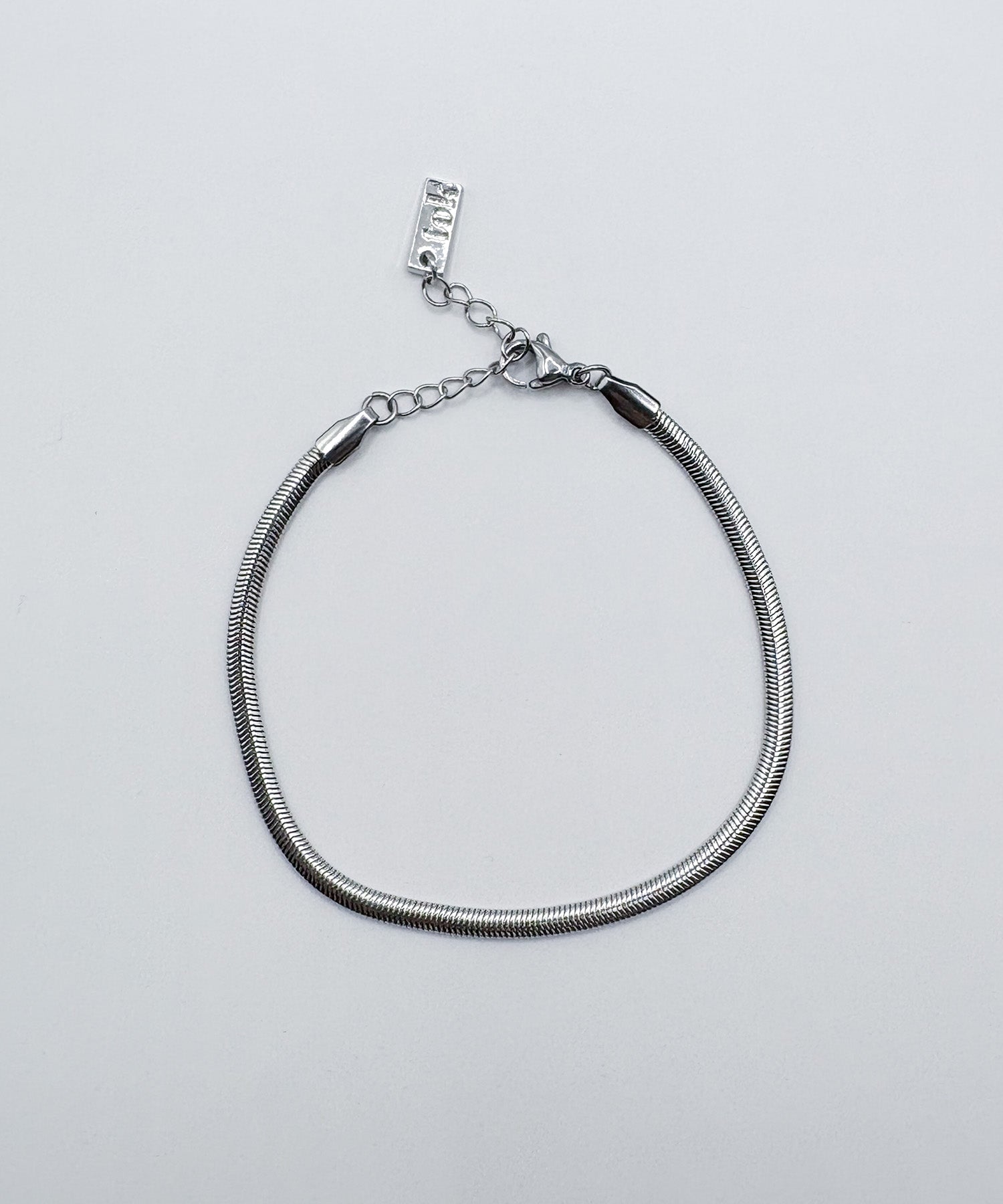 ベーシックスネークチェーンブレスレット【Silver】 | tok