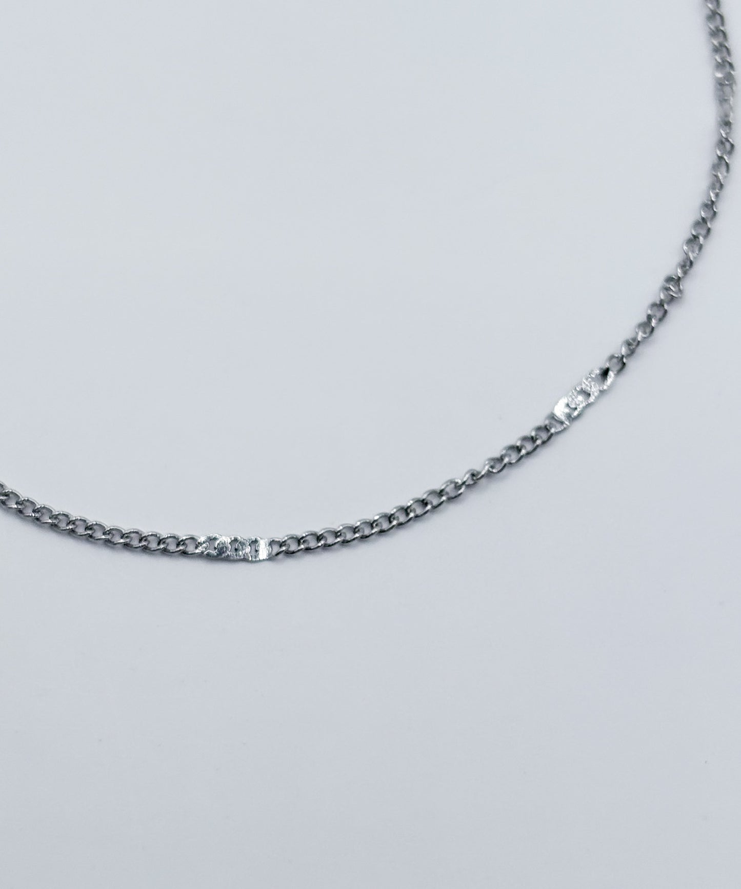 インターバルプレートブレスレット【Silver】