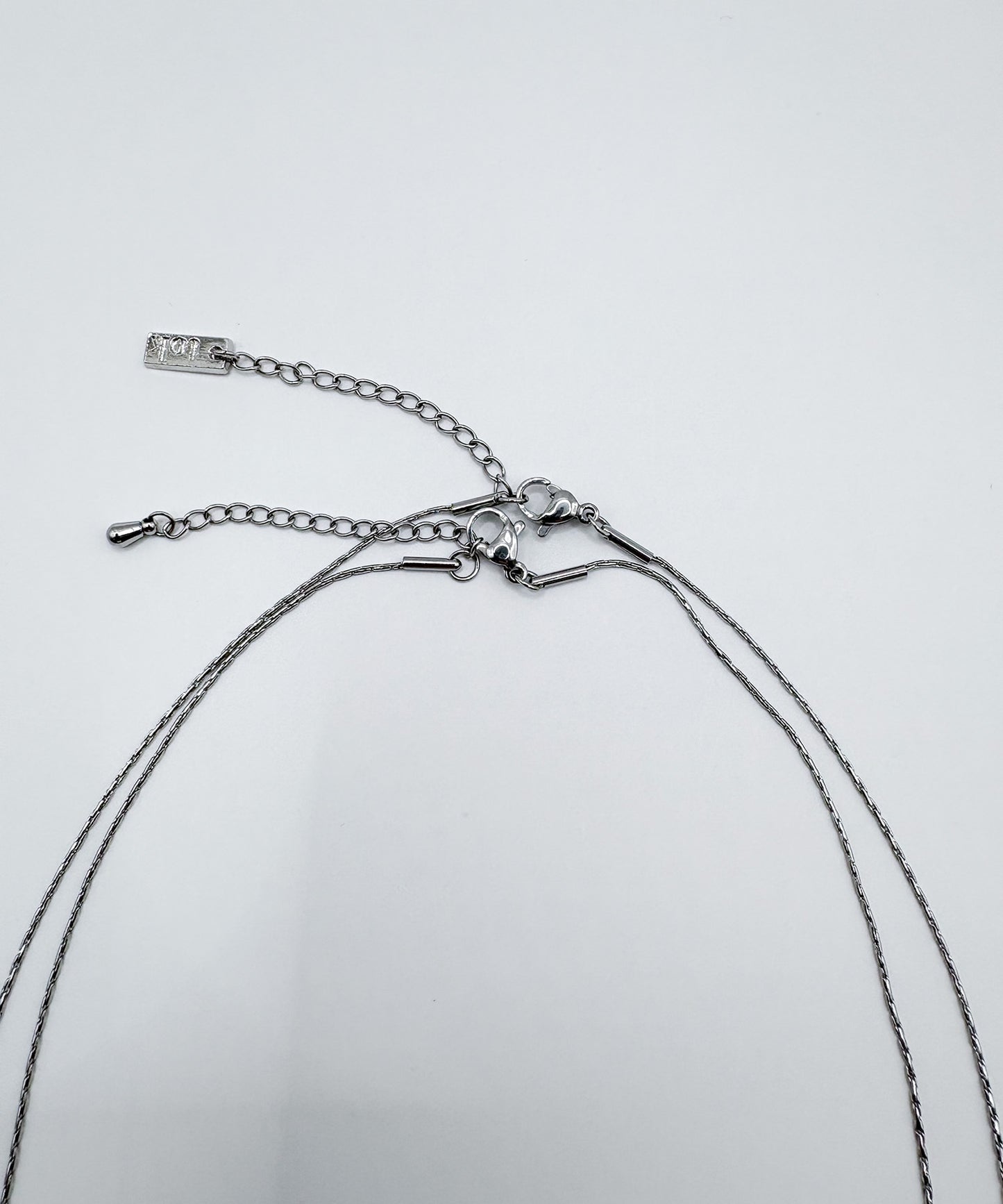 ボールスティックトップネックレス【Silver】