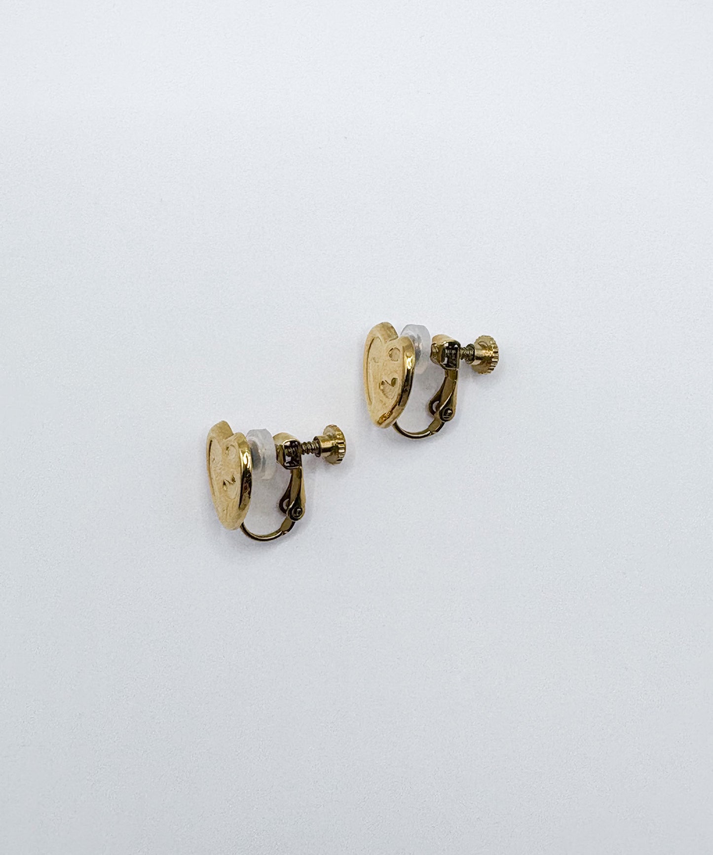 バンプスプチハートイヤリング【Gold】