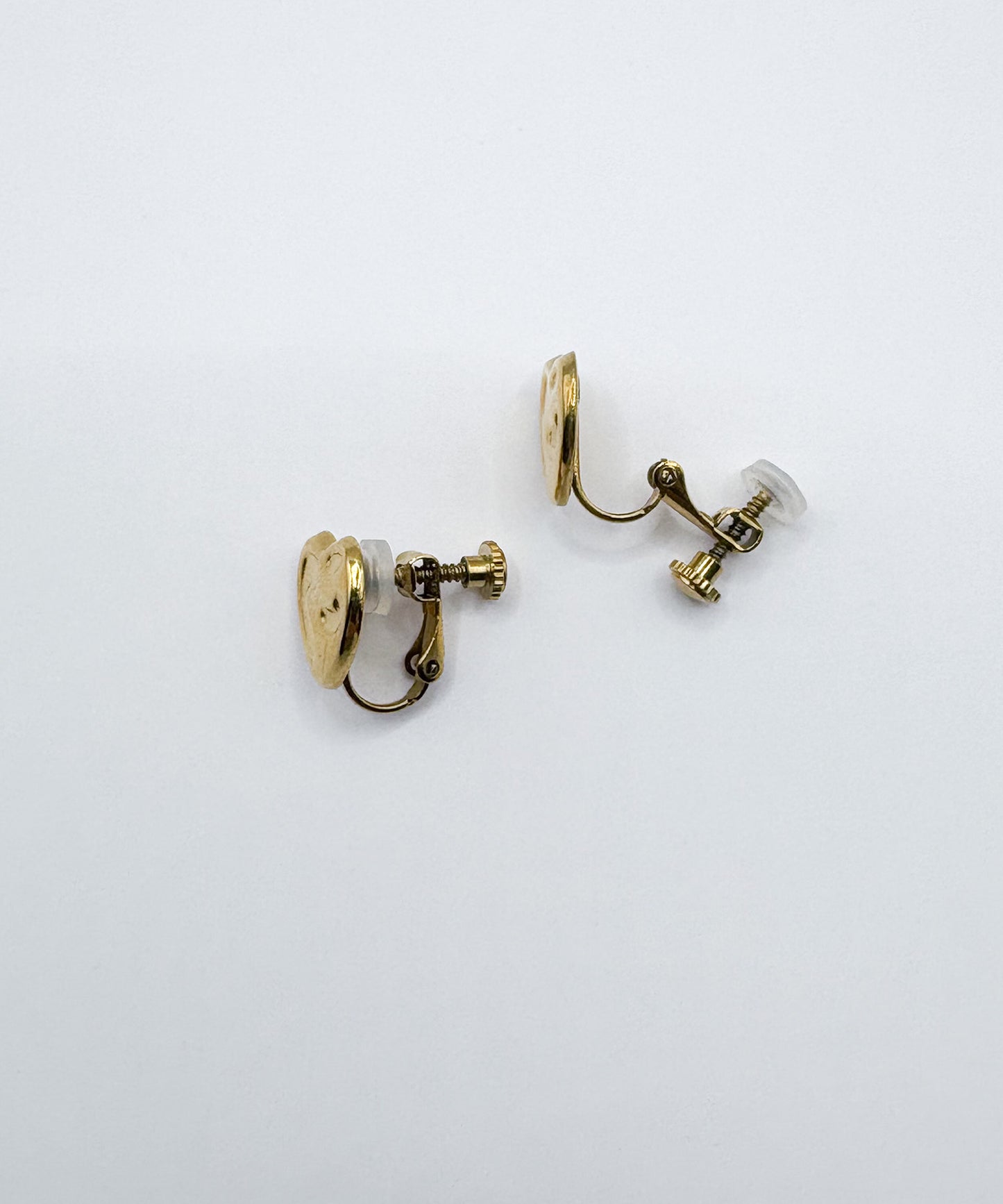 バンプスプチハートイヤリング【Gold】