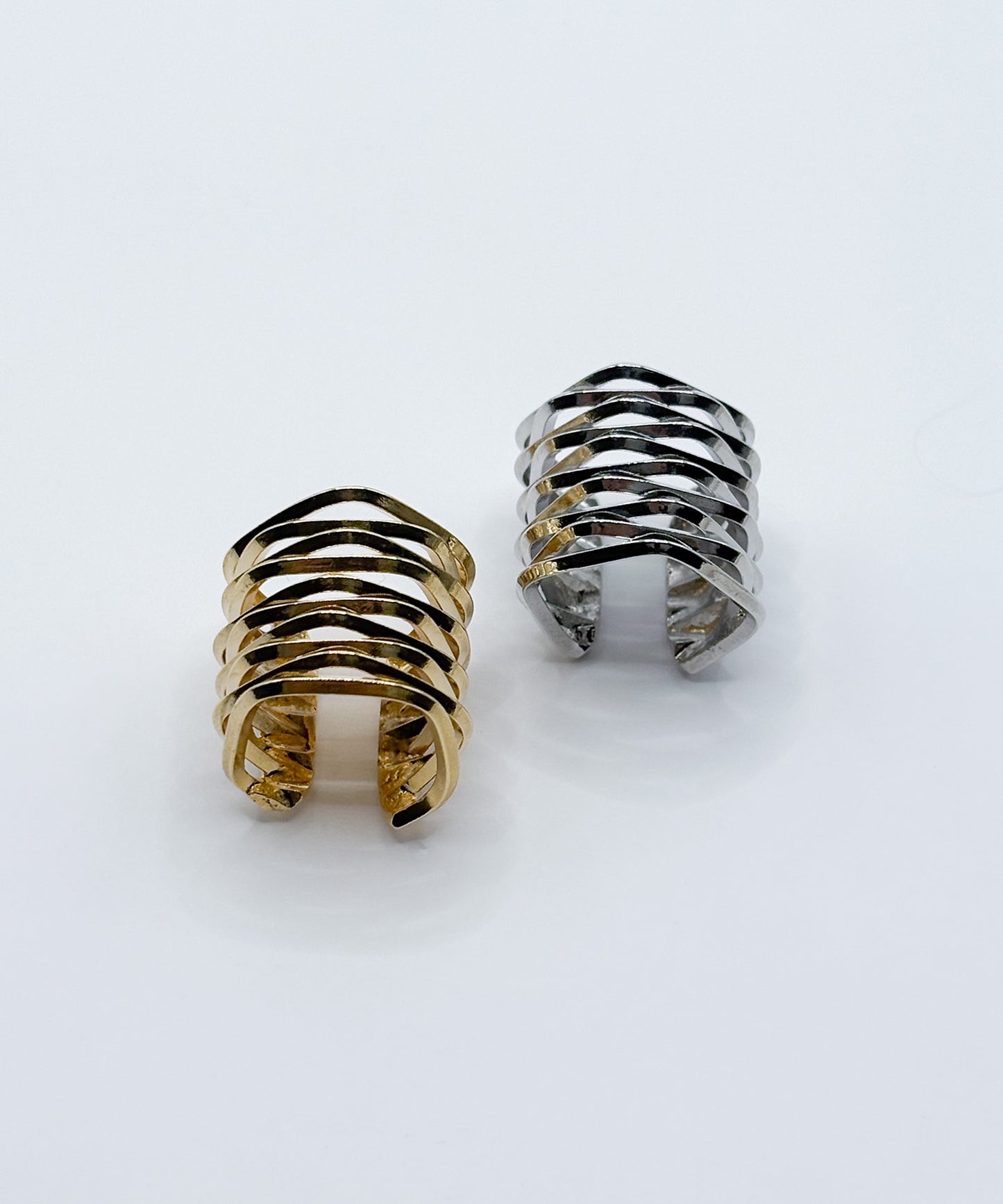 ベローズイヤーカフ【Silver】