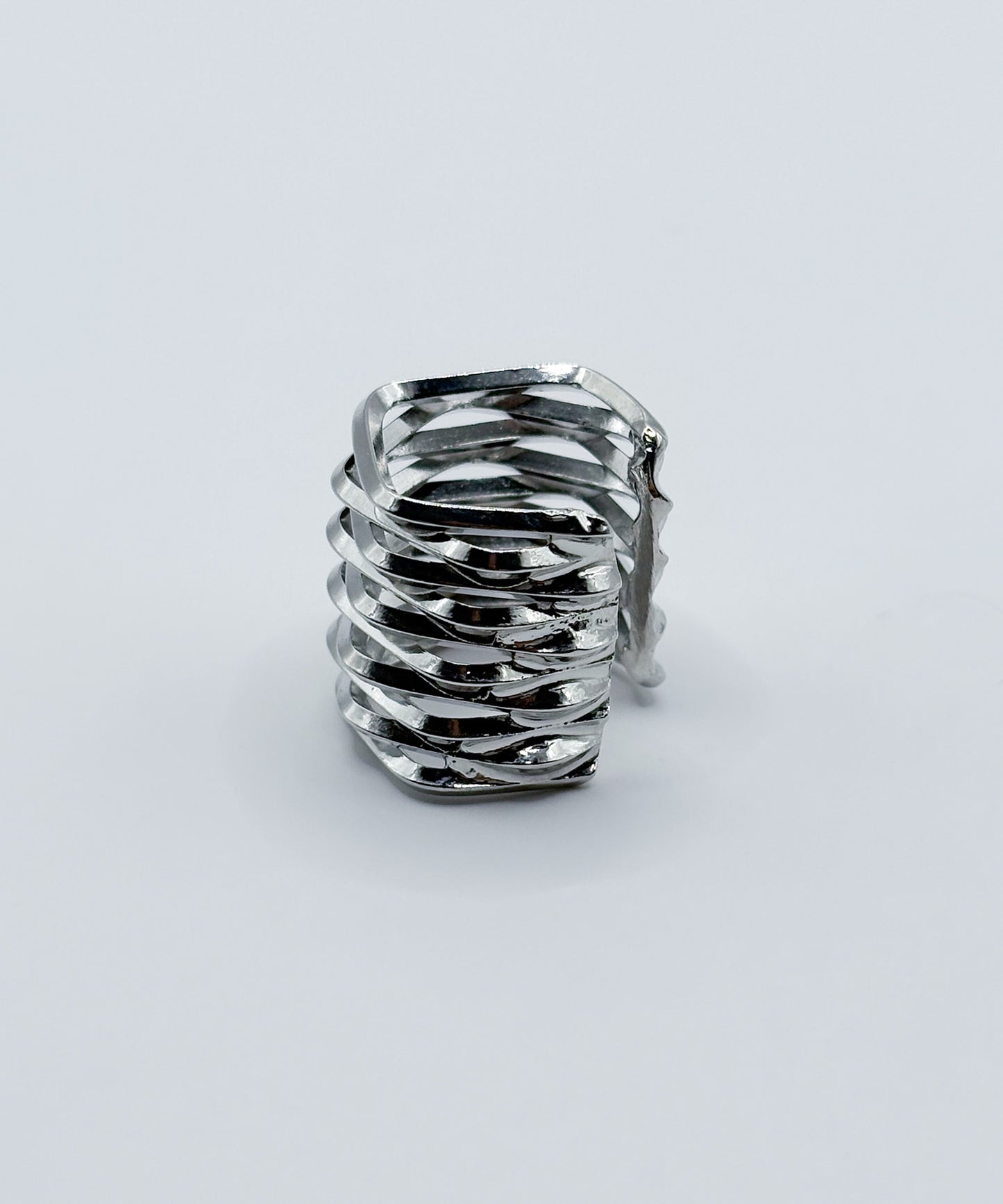 ベローズイヤーカフ【Silver】