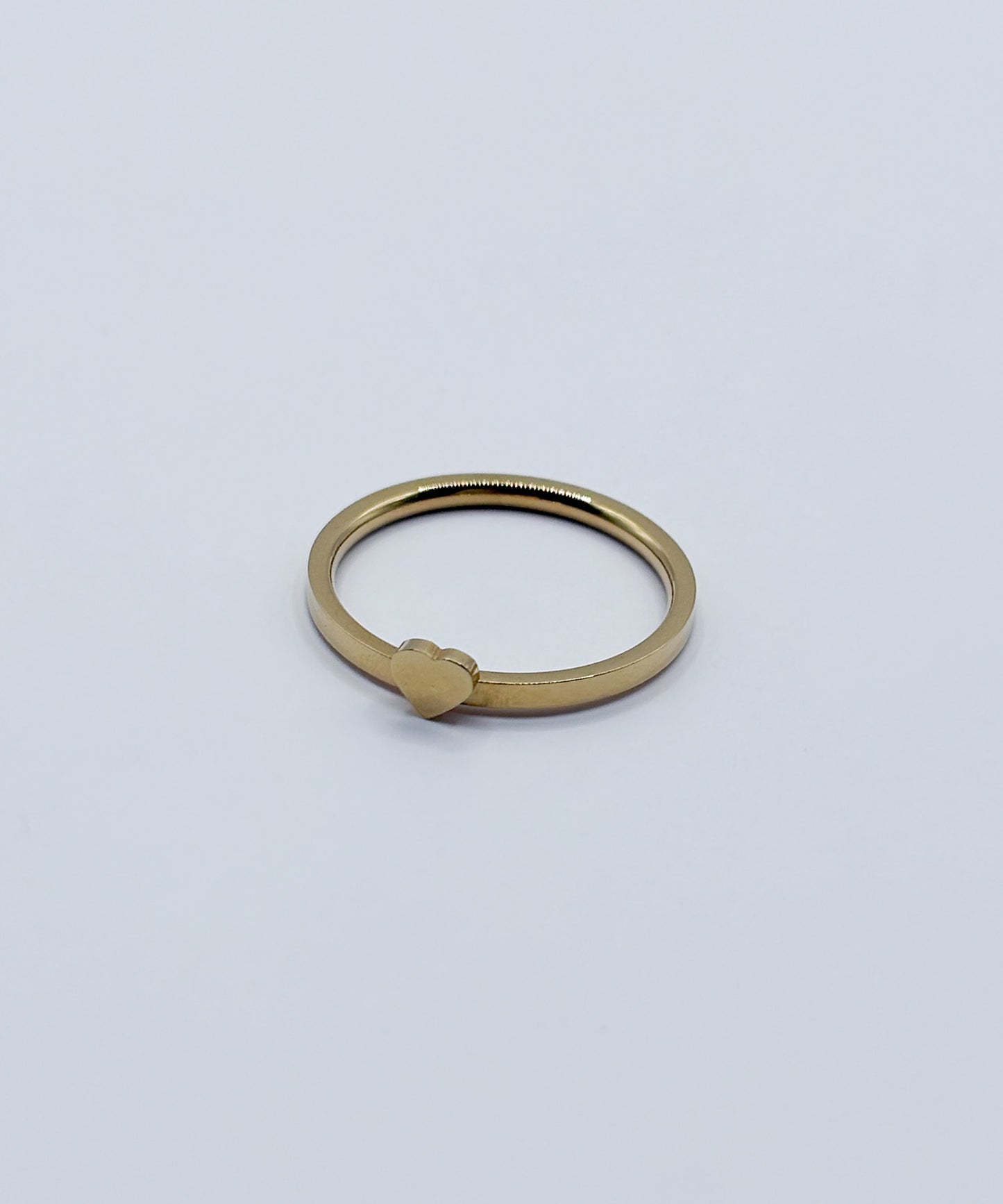 スモール３連クローバーリング【Gold】