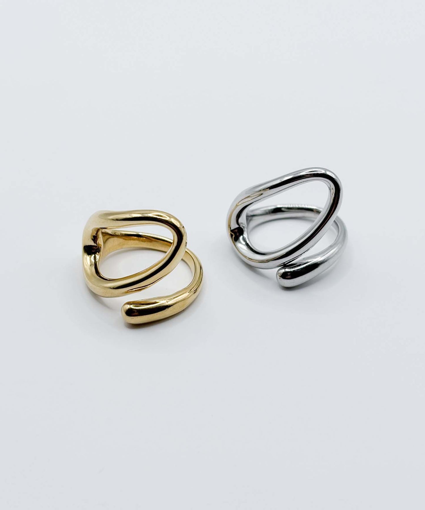 デザインカーブリング【Gold】