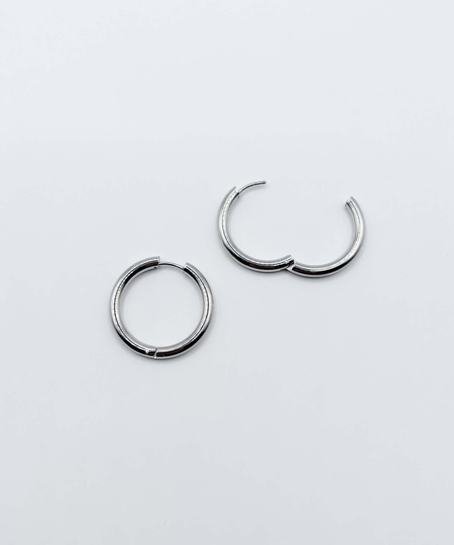 サークルチューブピアス【Silver】 | tok