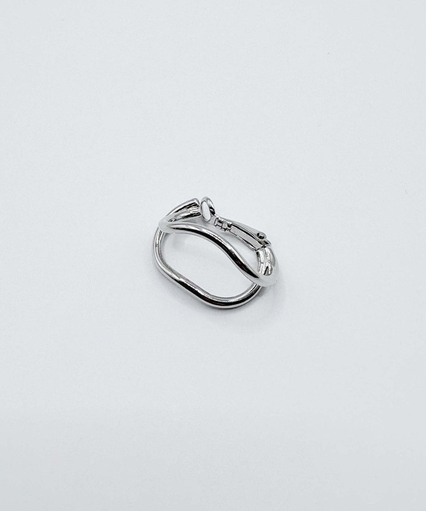 ラップウェービングイヤーカフ【Silver】