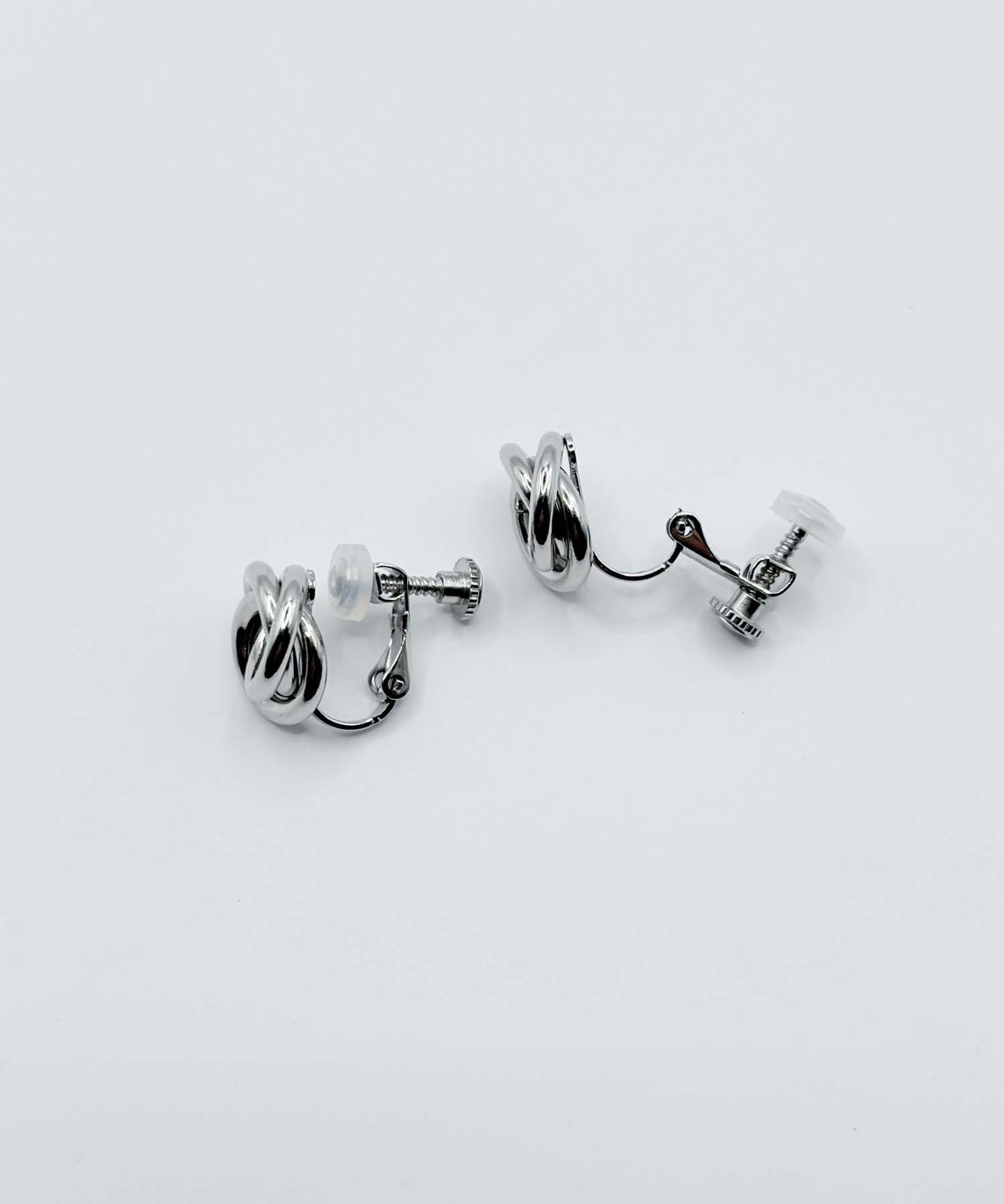 サークルローテンションイヤリング【Silver】