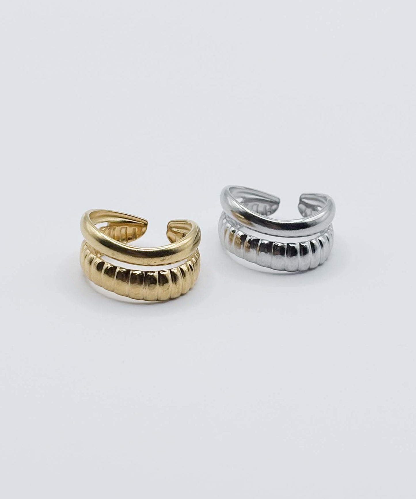 デザイン２連ドッキングリング【Gold】