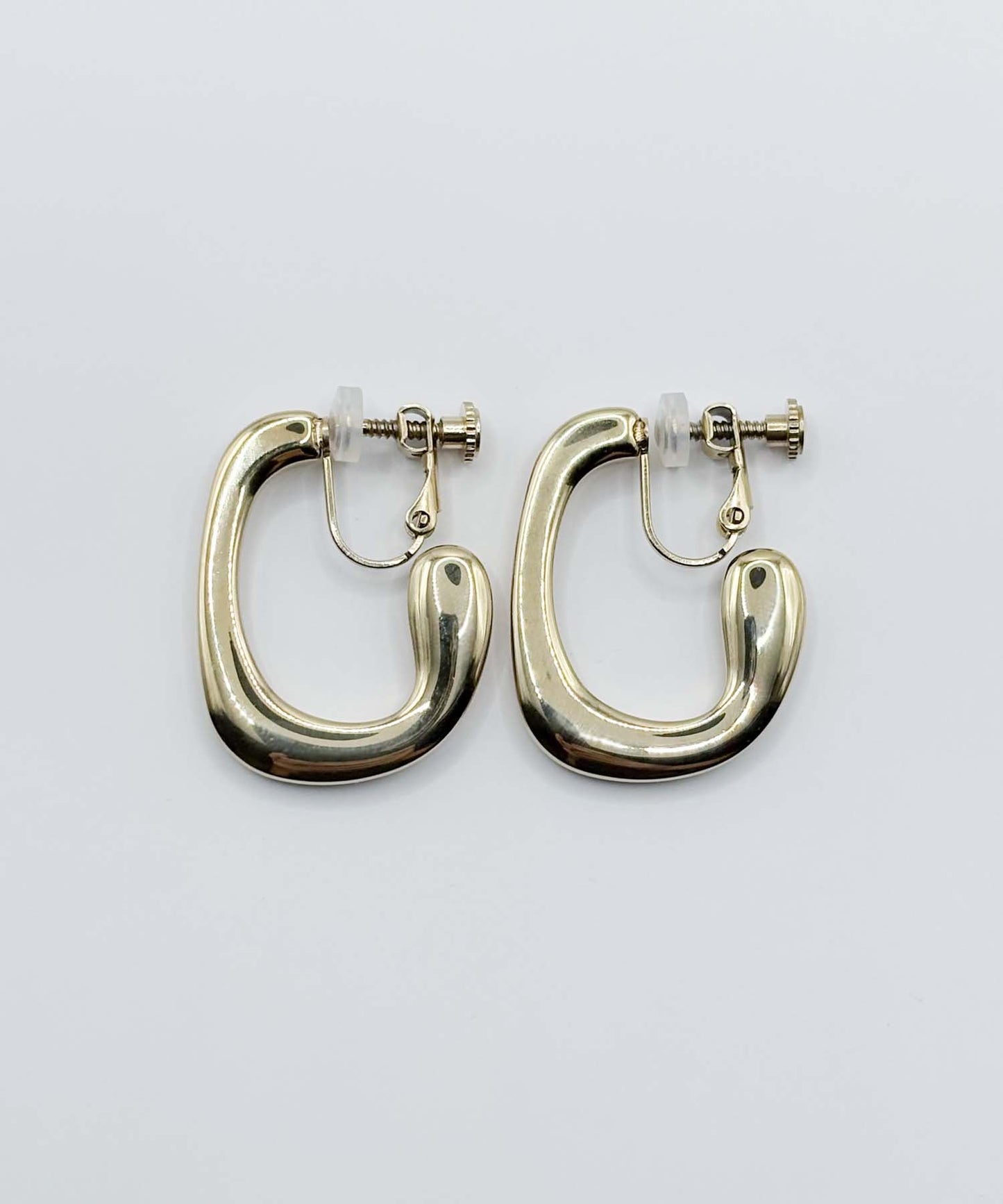 ラウンドネスカーブイヤリング【Gold】