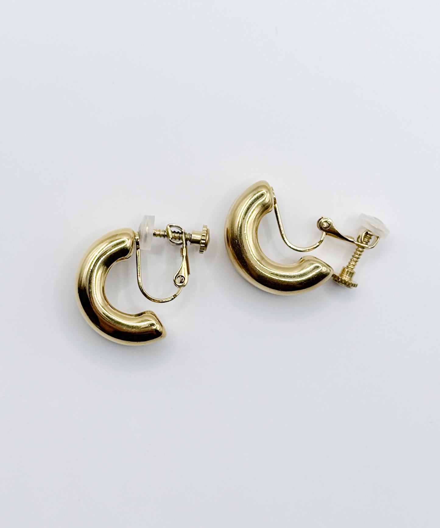 ダブルカールイヤリング【Gold】