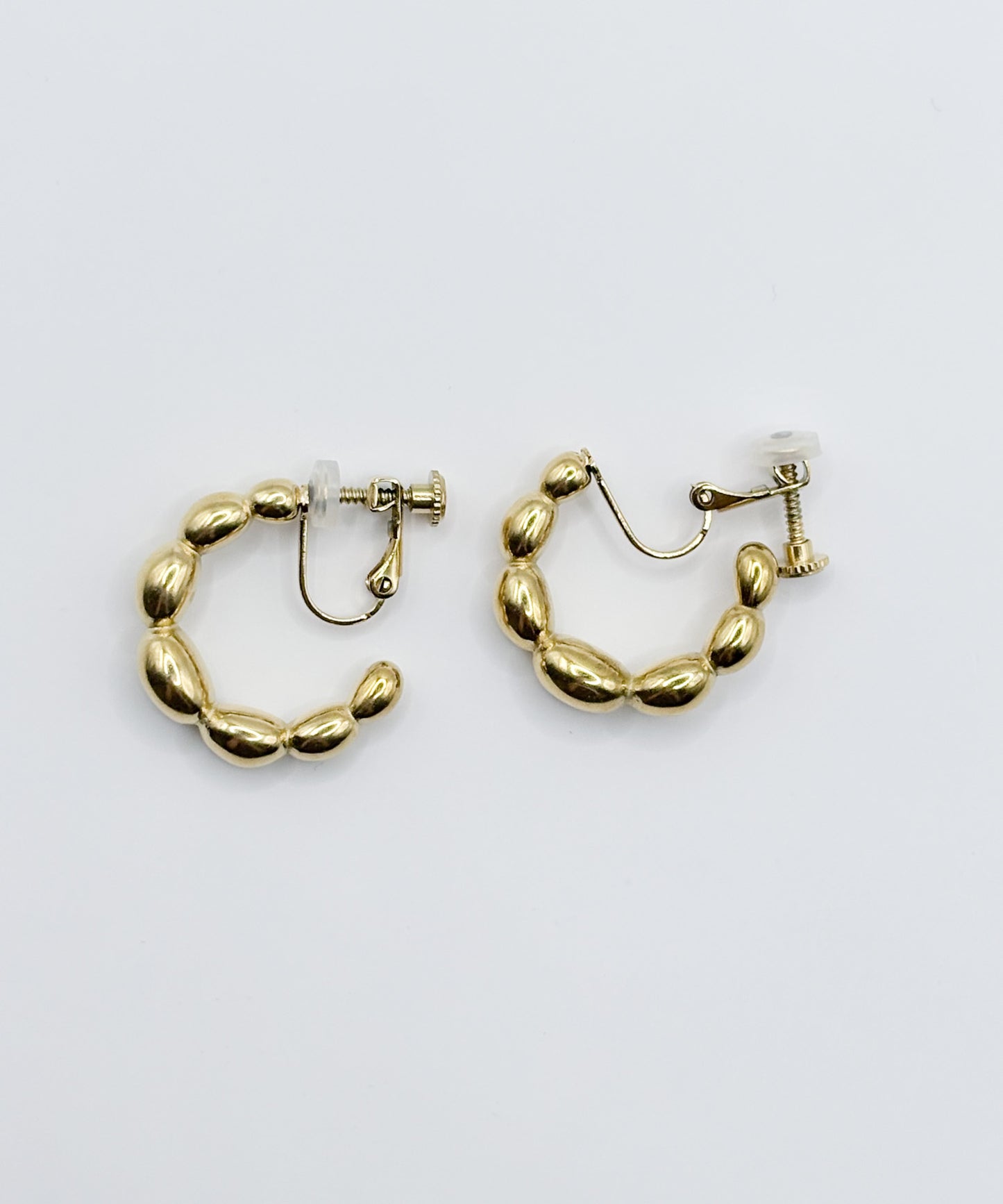 サークルコネクトイヤリング【Gold】