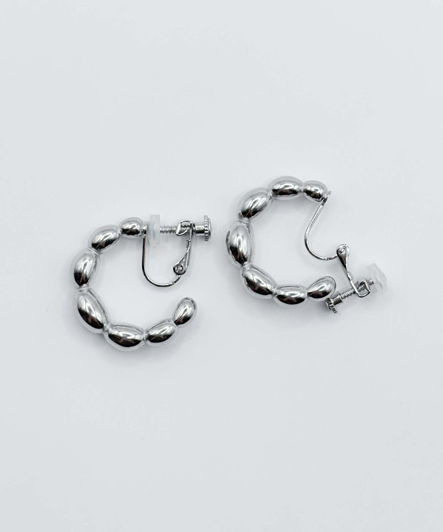 サークルコネクトイヤリング【Silver】