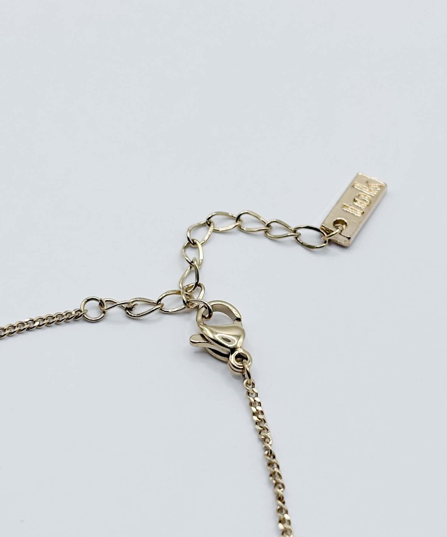 3ビーンズブレスレット【Gold】