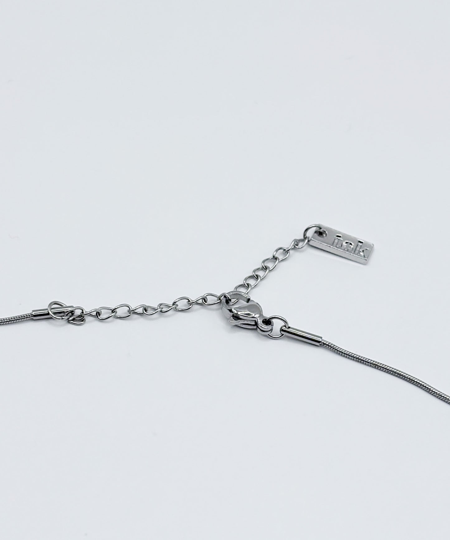 スムースチャームネックレス【Silver】