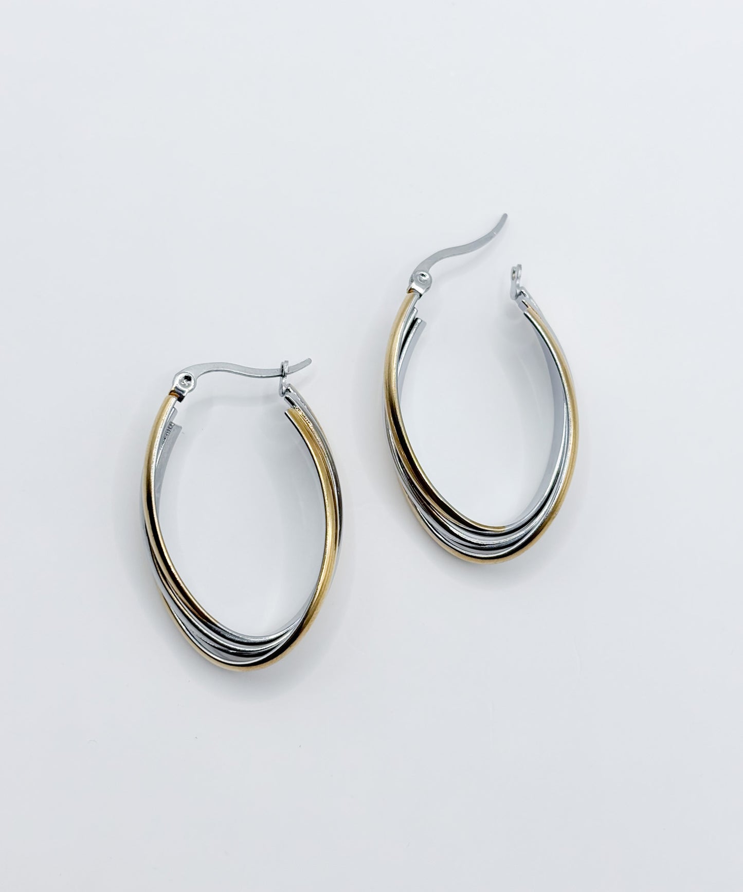 MIXカラーツイストリングピアス【Mix】