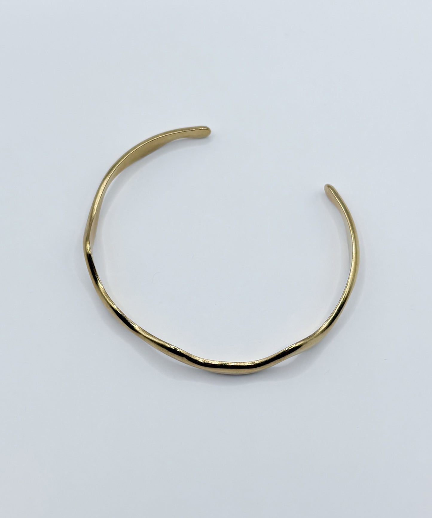 リップルナローバングル【Gold】