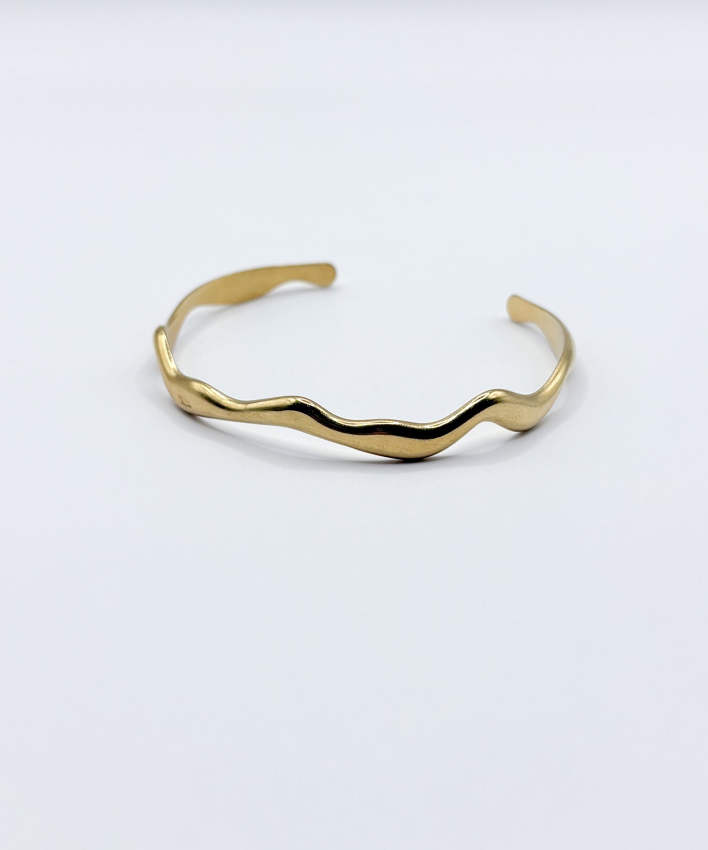 リップルナローバングル【Gold】