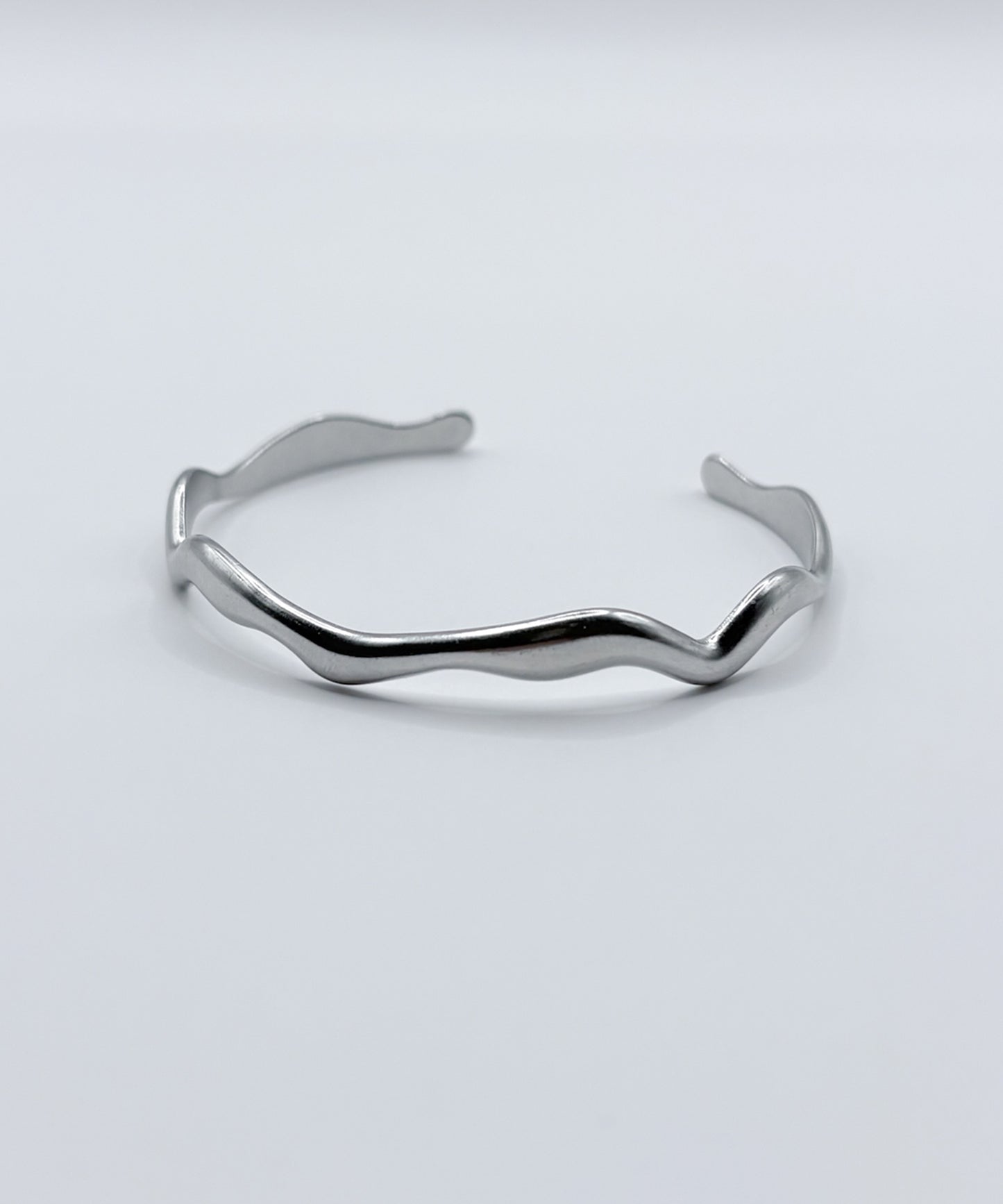 リップルナローバングル【Silver】