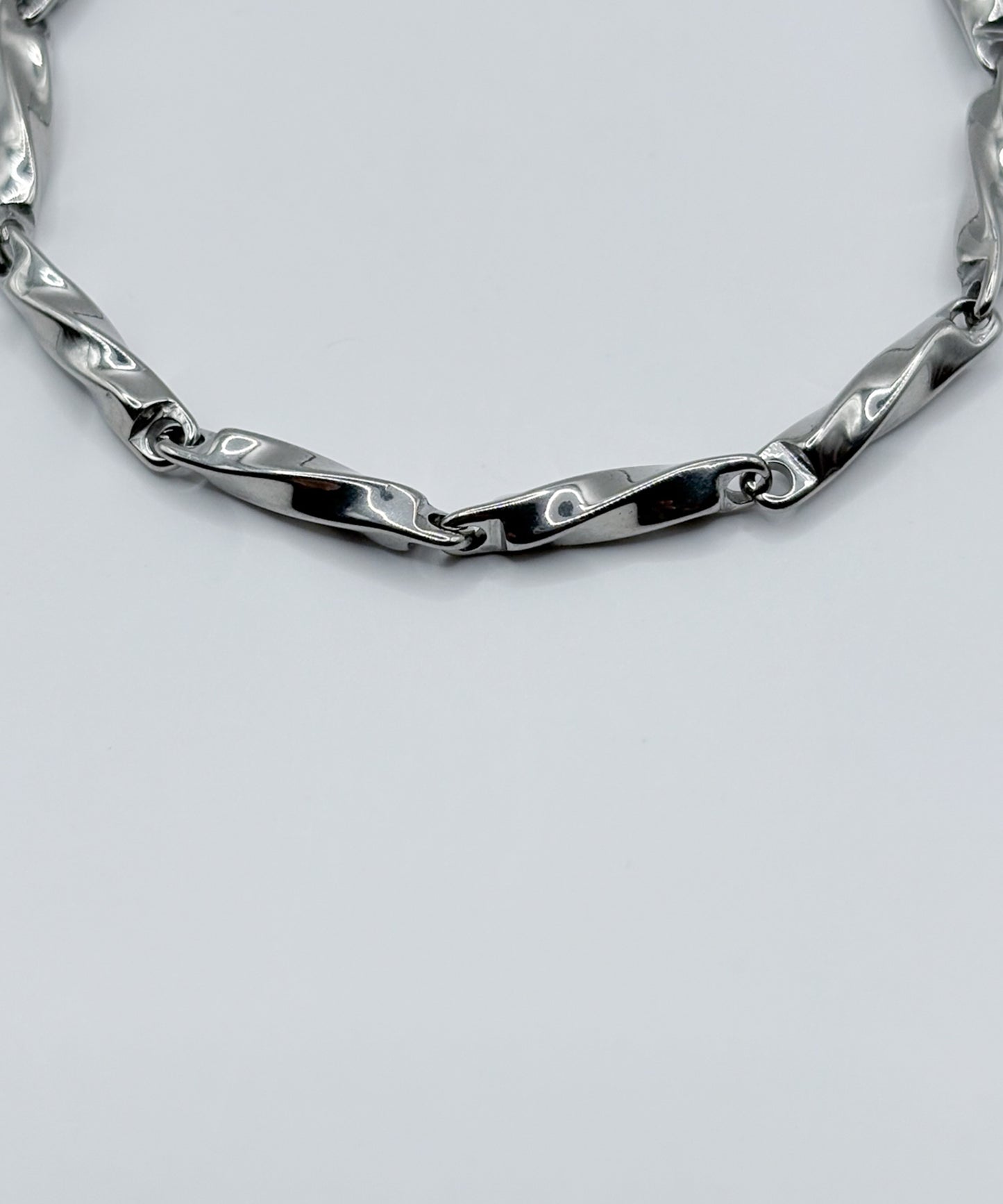 ツイストドッキングブレスレット【Silver】