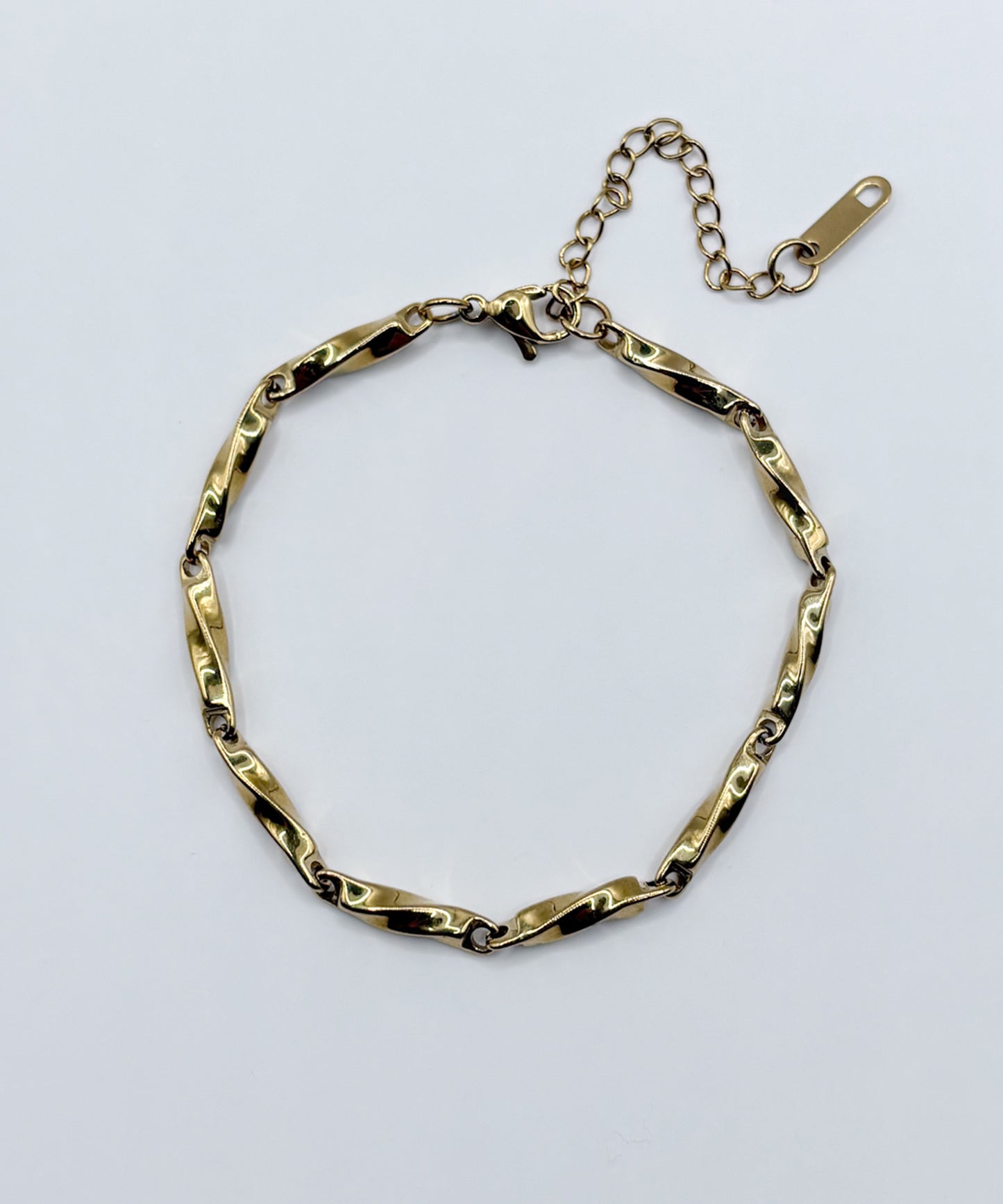ツイストドッキングブレスレット【Gold】