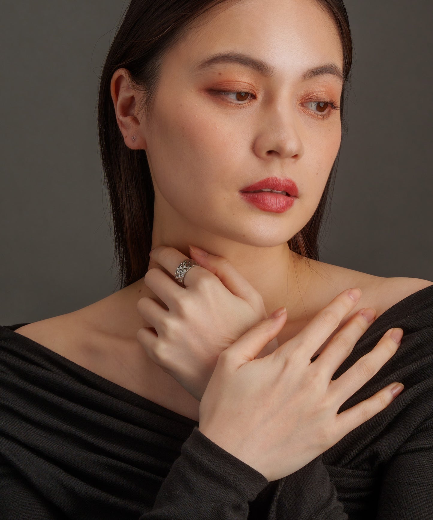 スパイキーサーフェスリング【Silver】