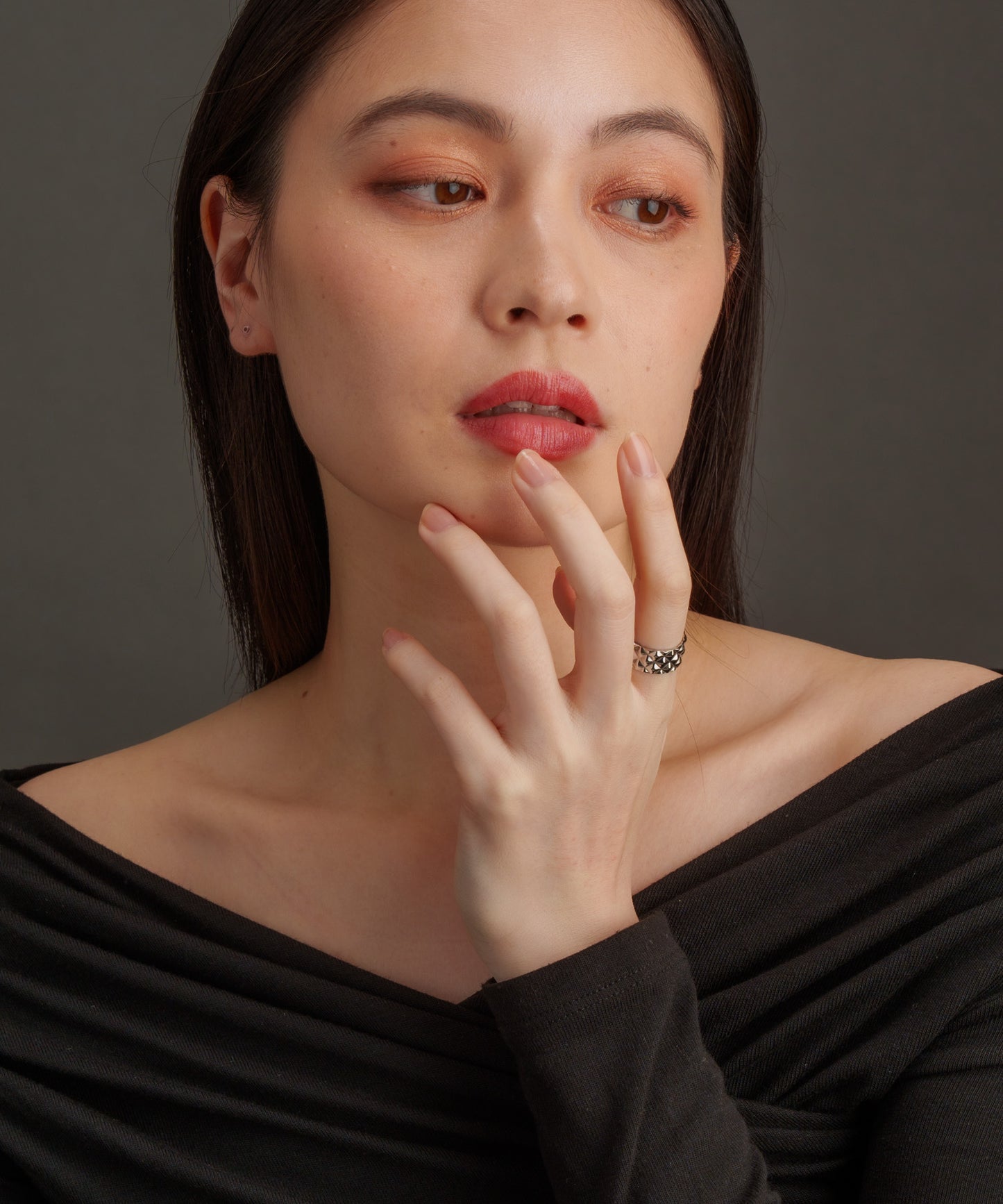 スパイキーサーフェスリング【Silver】