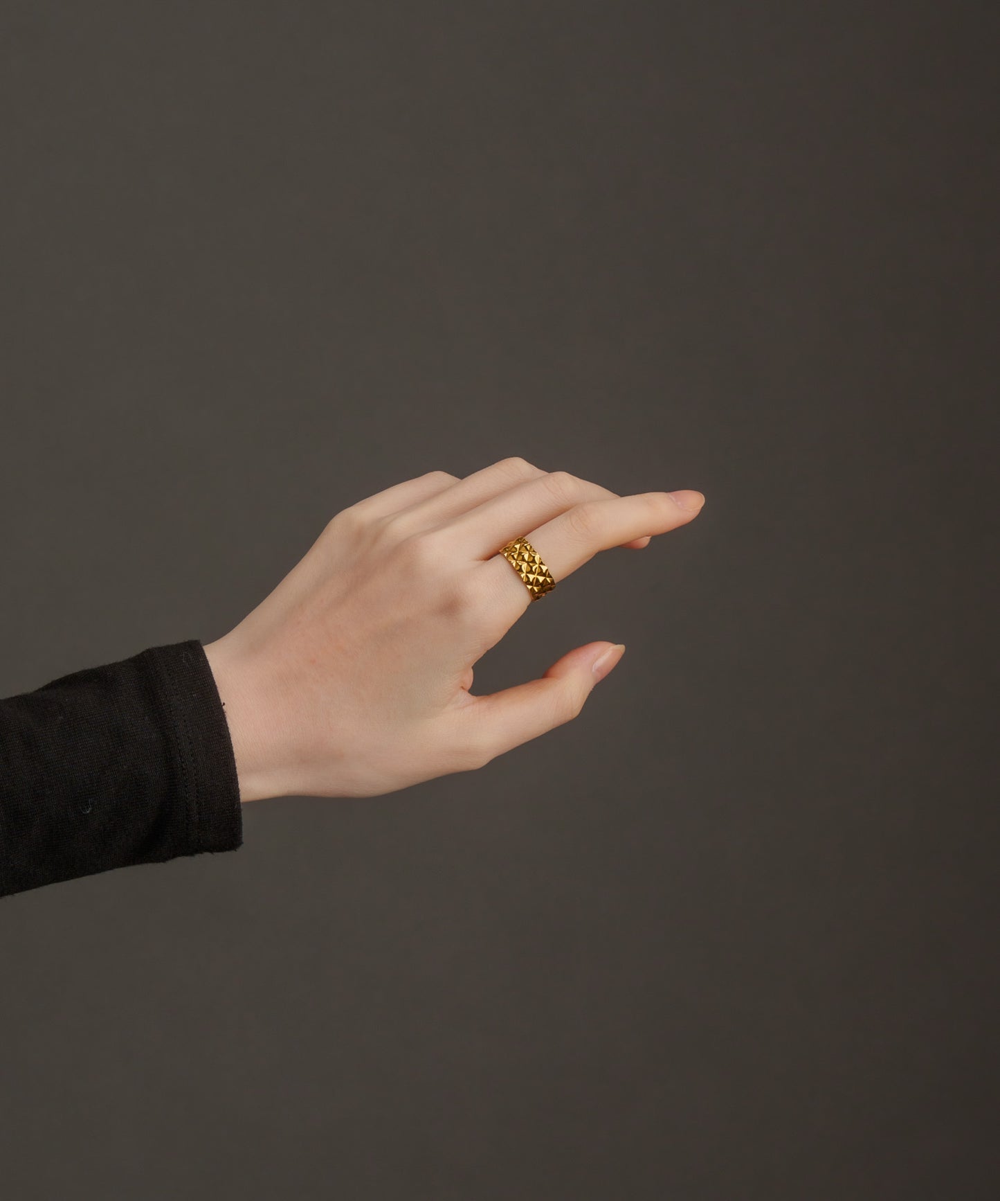 スパイキーサーフェスリング【Gold】