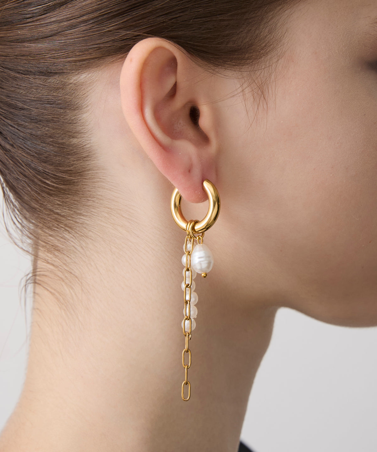 マルチウェイチャームピアス【Gold】