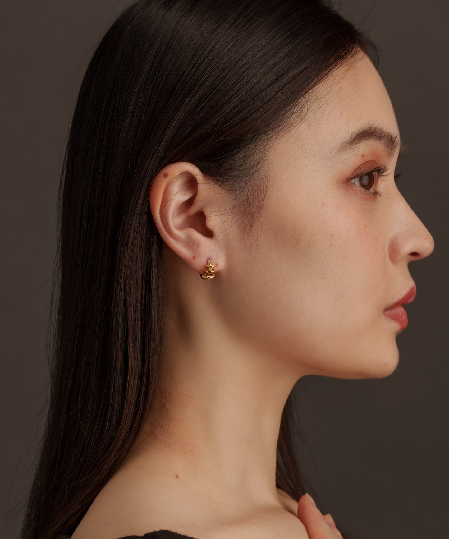 トルネードピアス【Gold】