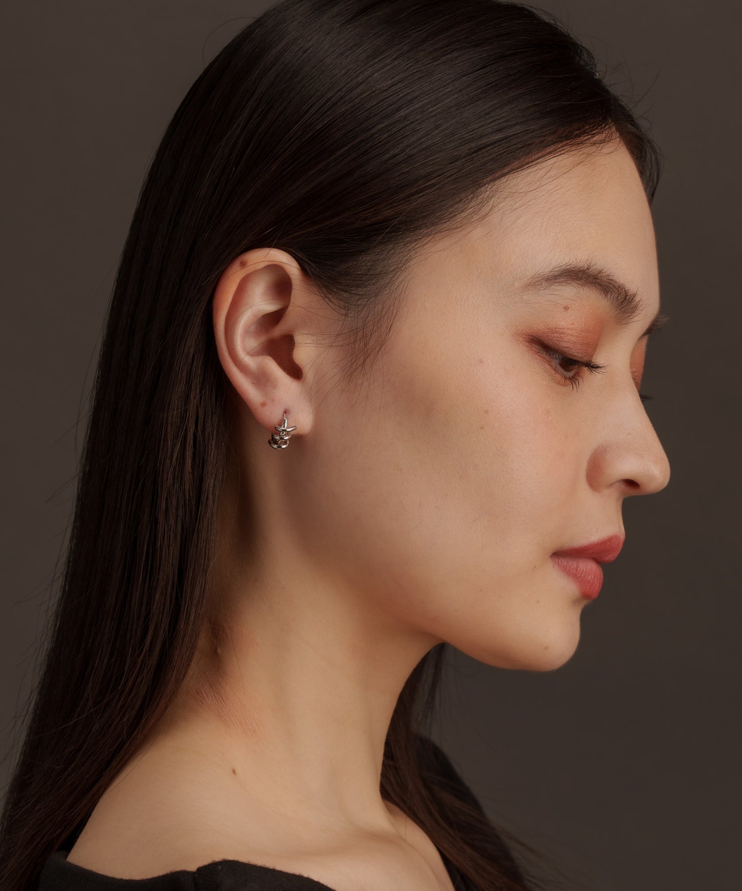 トルネードピアス【Silver】　