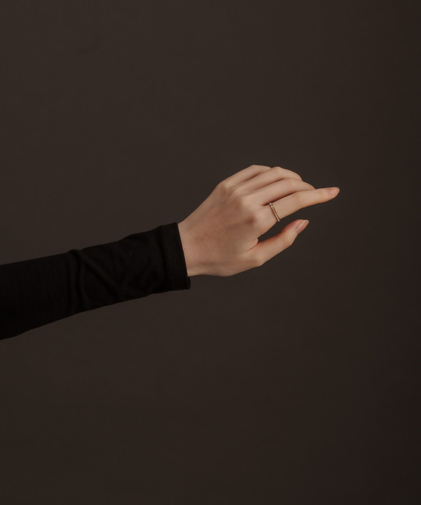 センターストーンリング【Gold】