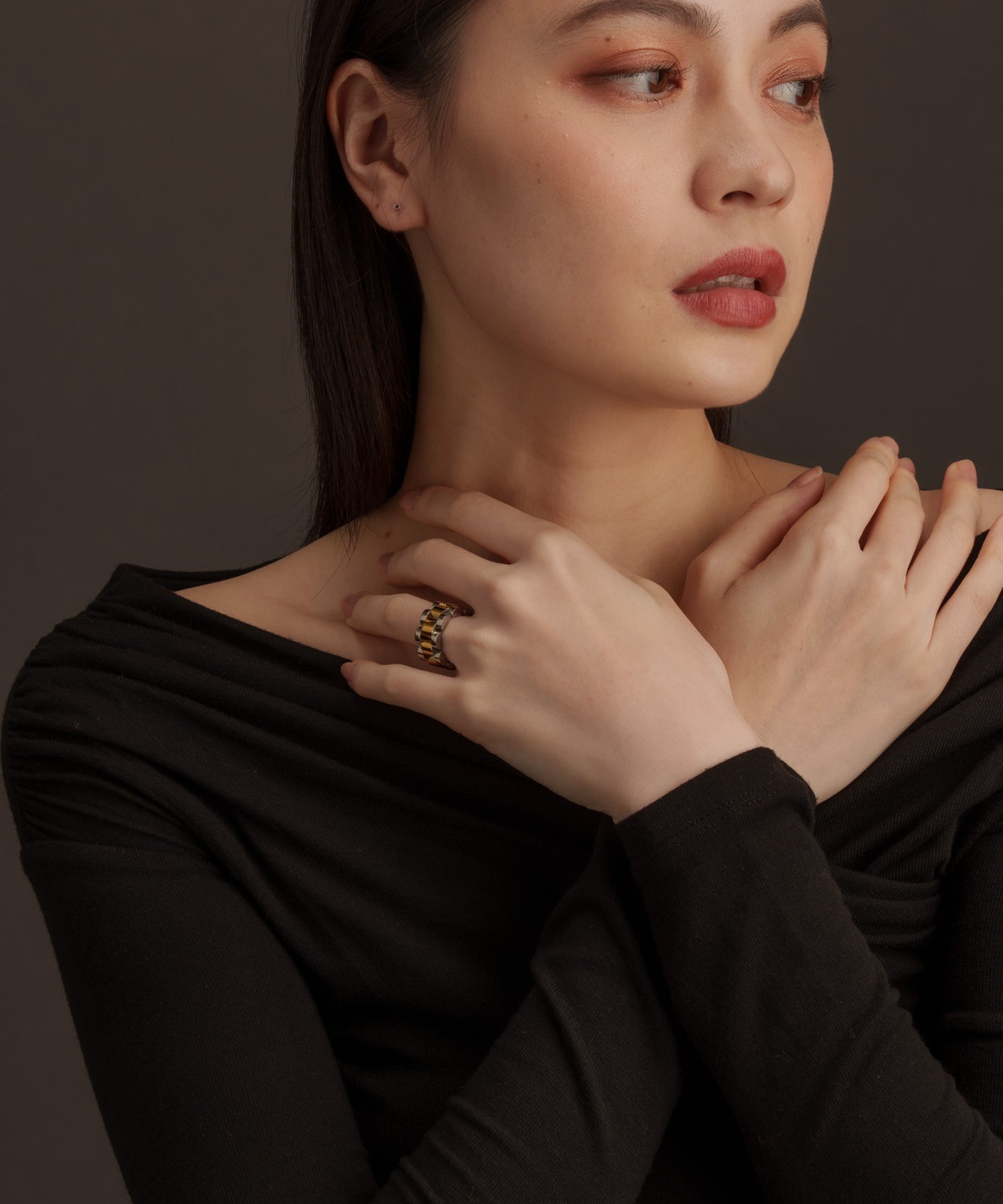 ベルトデザインリング【Mix】