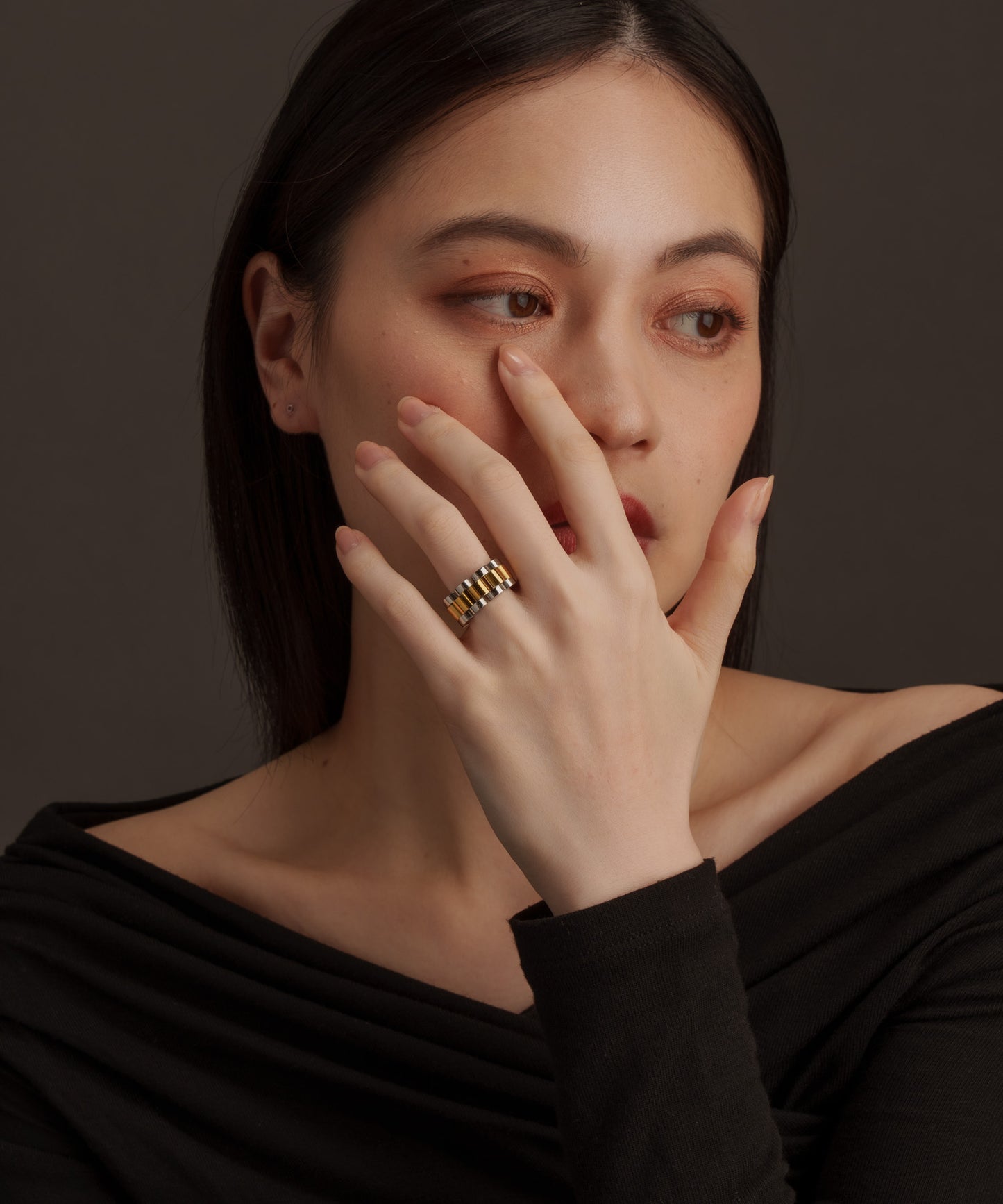 ベルトデザインリング【Mix】