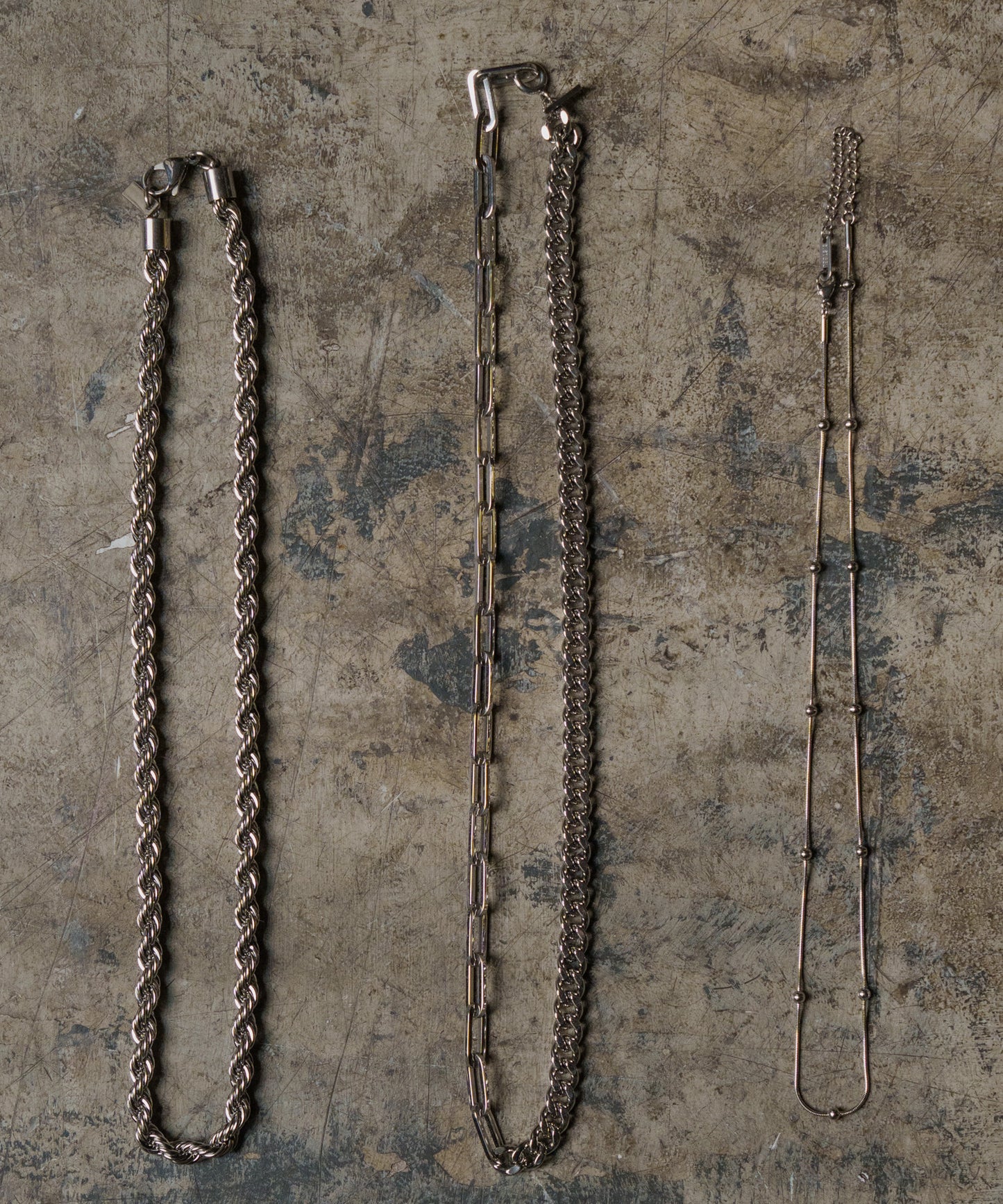 インターバルボールネックレス【Silver】