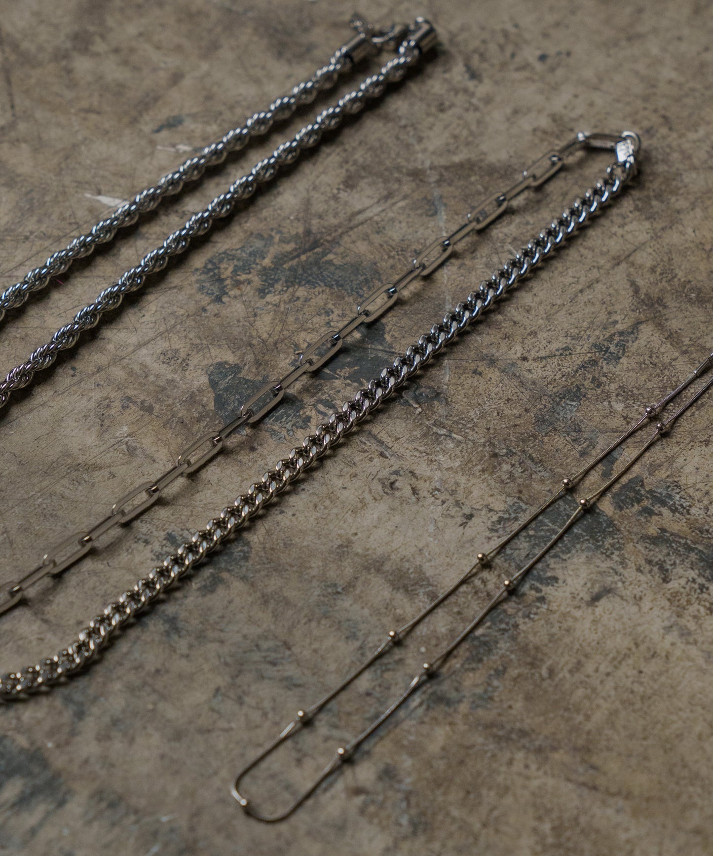 インターバルボールネックレス【Silver】