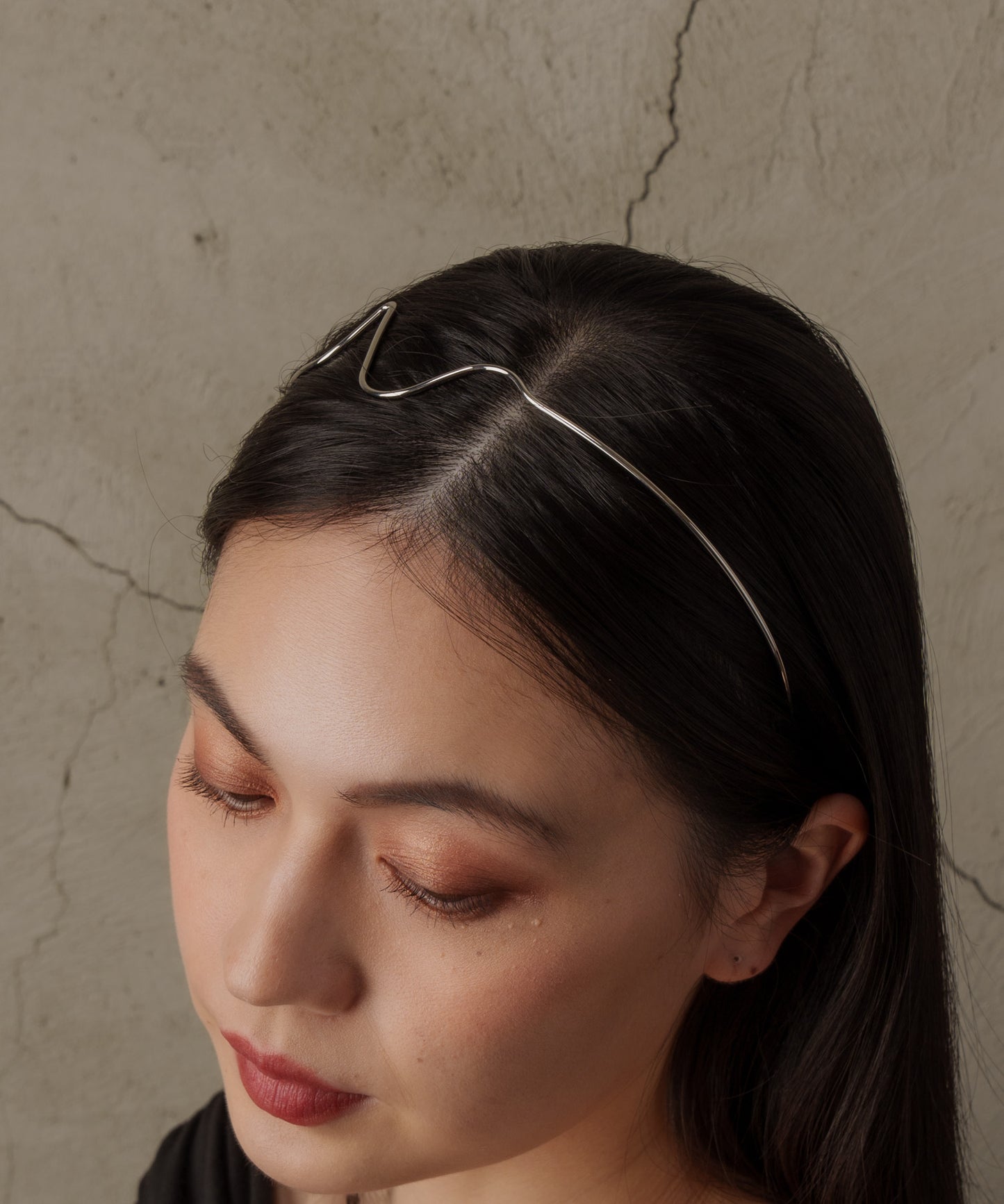 ウェービングカチューシャ【Silver】